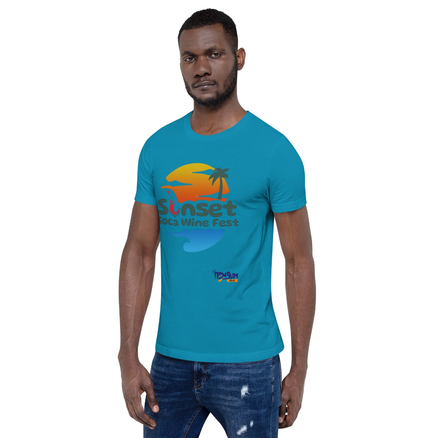 Sunset Soca Unisex t-shirt