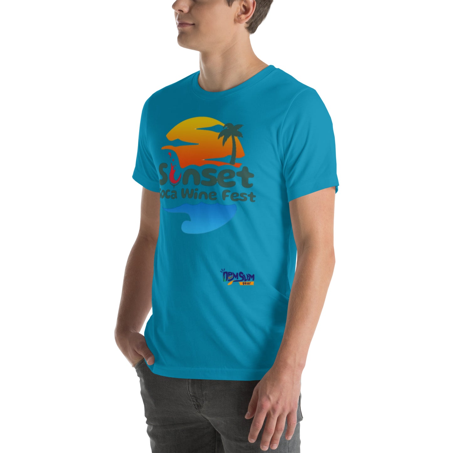 Lions Sunset Soca Unisex t-shirt