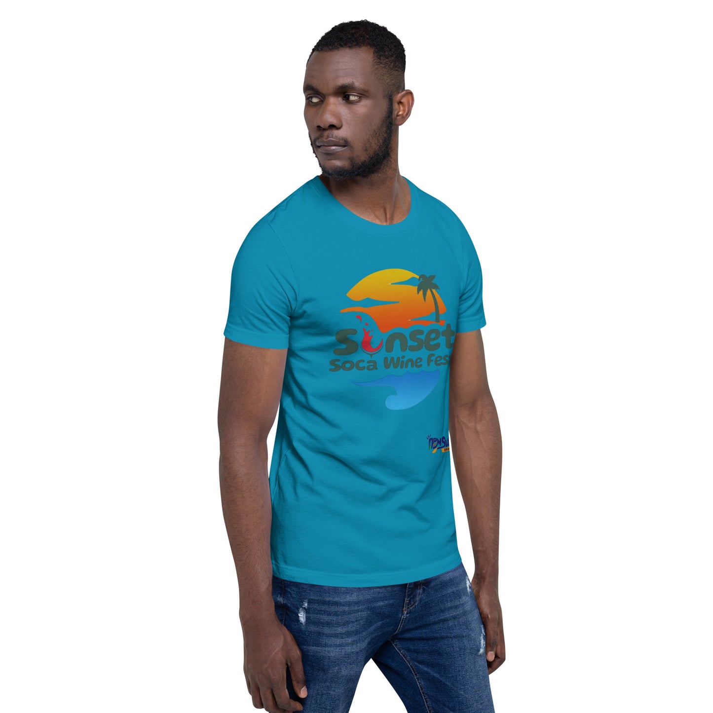 Sunset Soca Unisex t-shirt