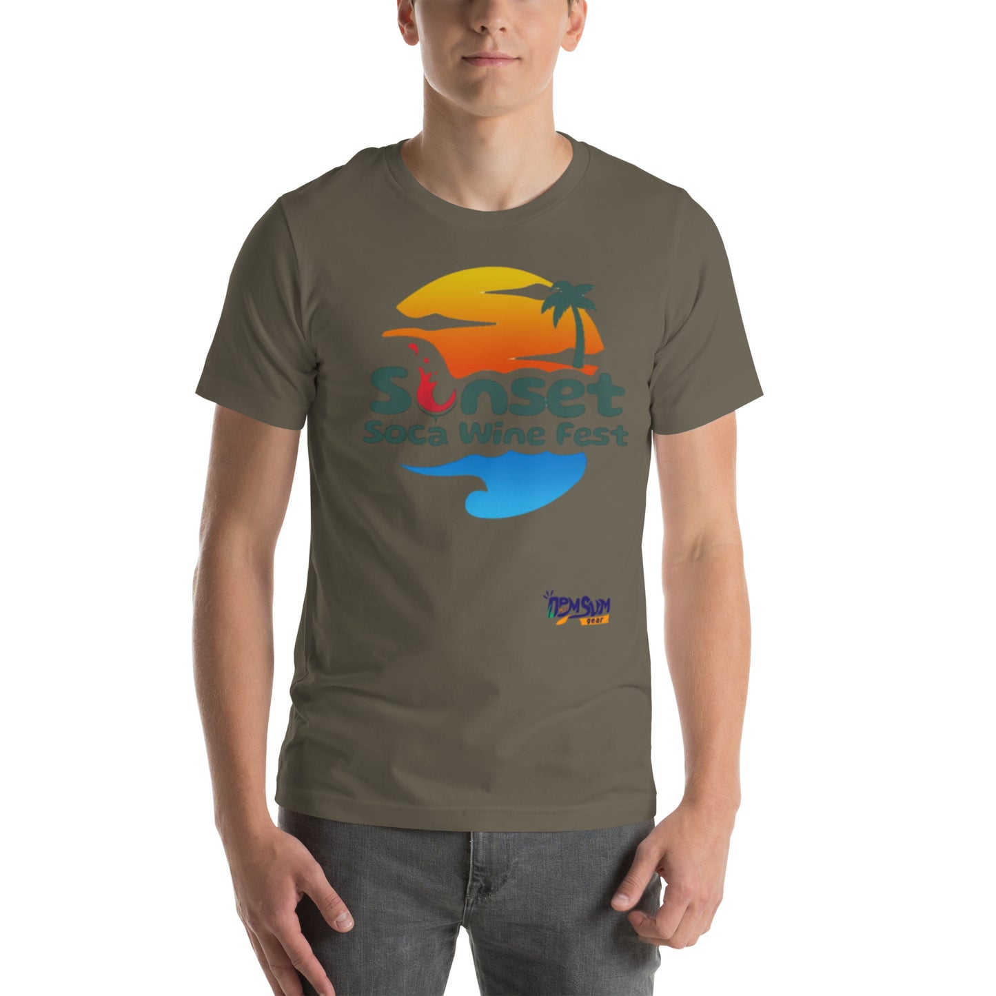 Sunset Soca Don't Negotiate Unisex t-shirt