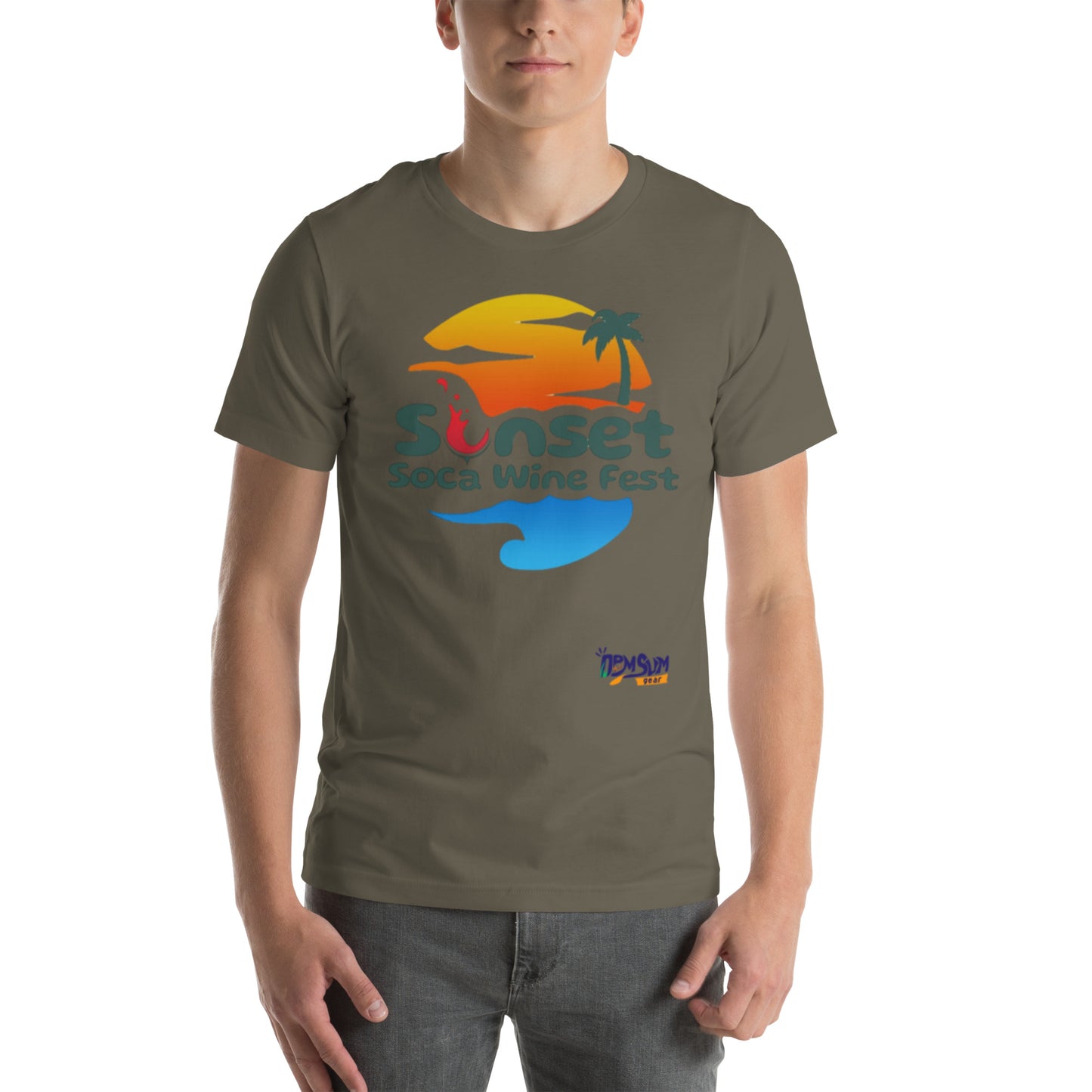 Lions Don't Sunset Soca Unisex t-shirt