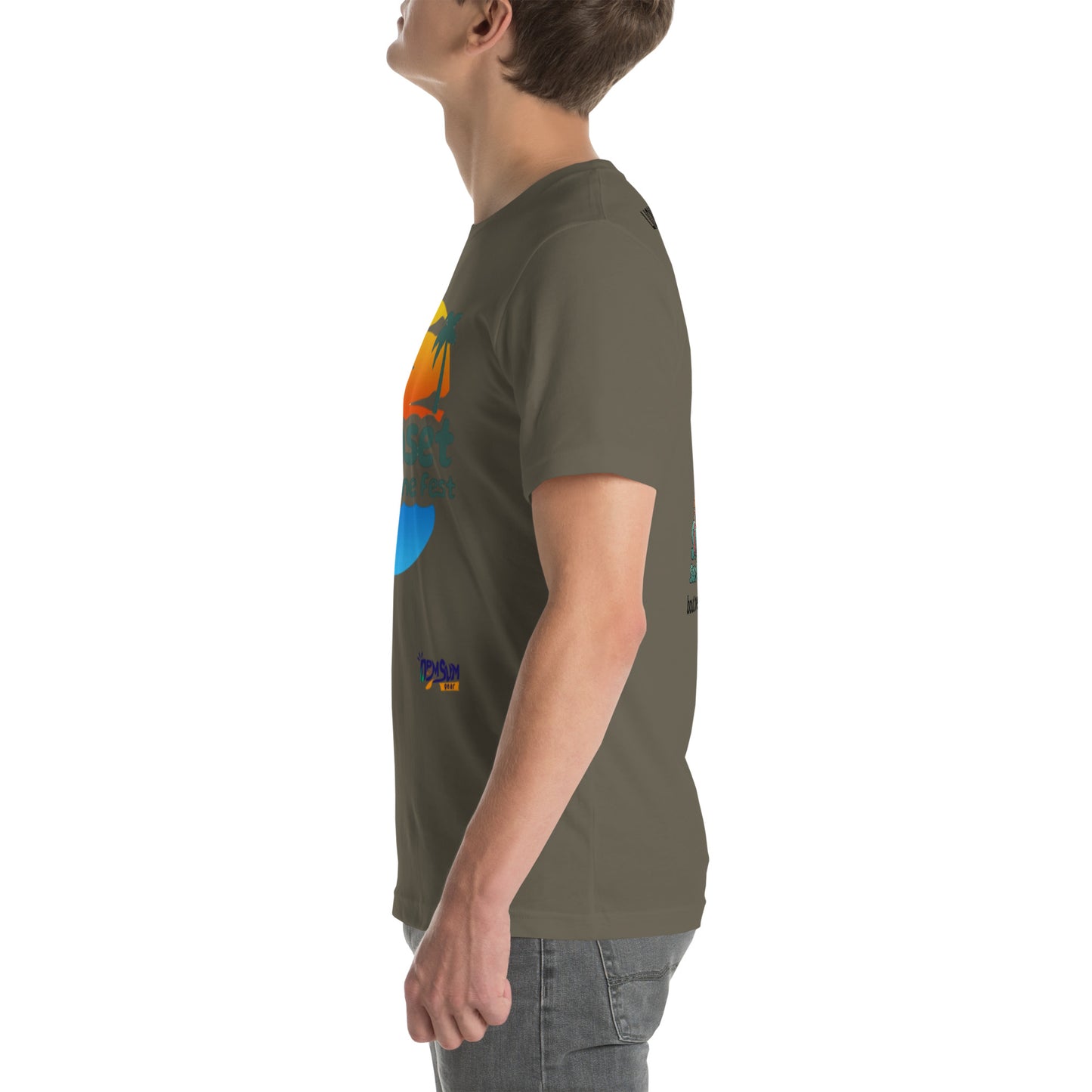 Lions Don't Sunset Soca Unisex t-shirt