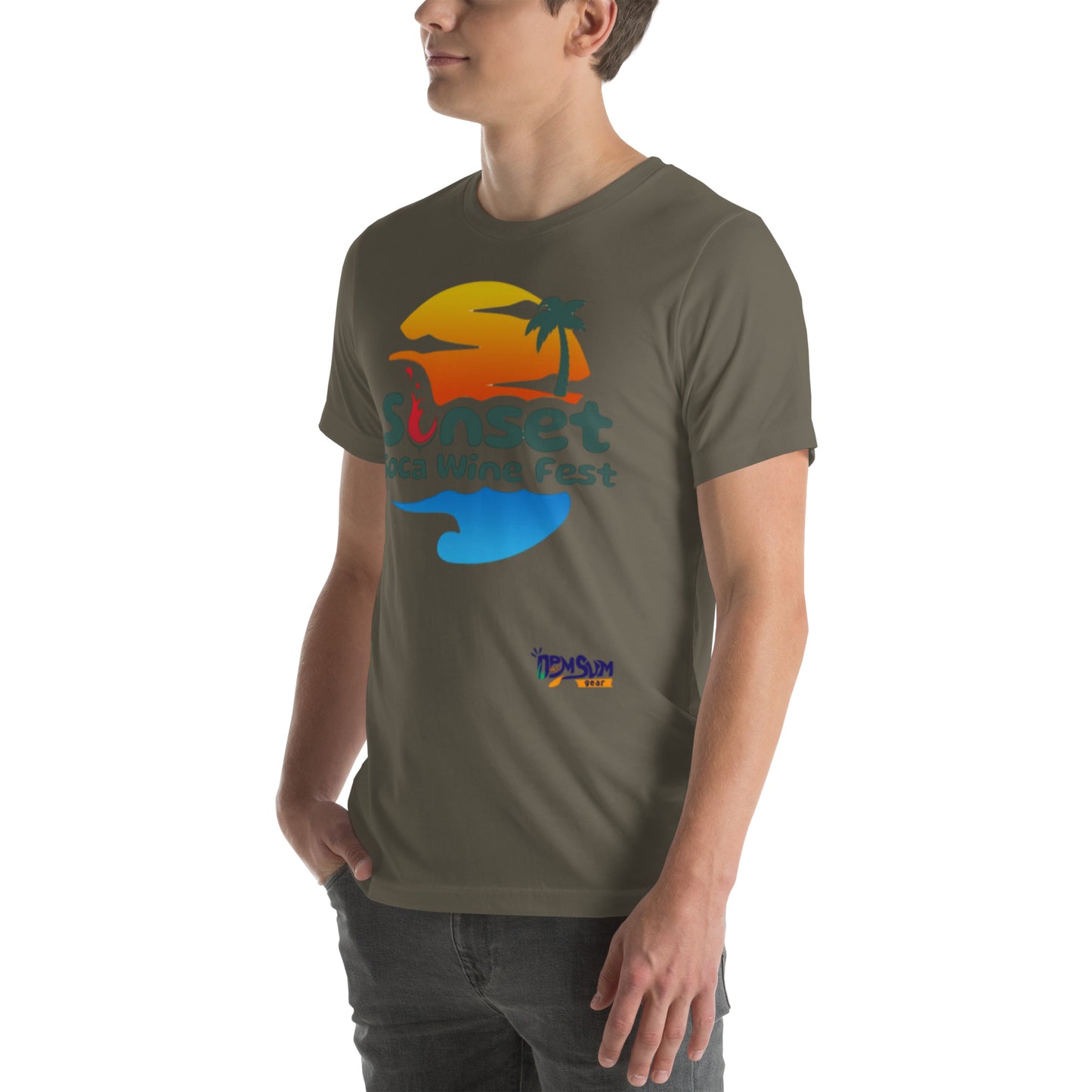 Lions Don't Sunset Soca Unisex t-shirt