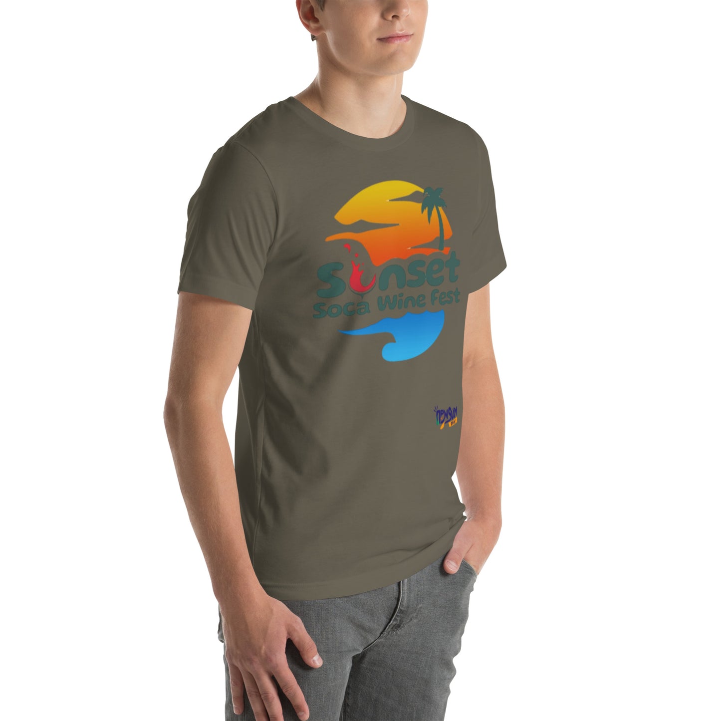 Lions Don't Sunset Soca Unisex t-shirt