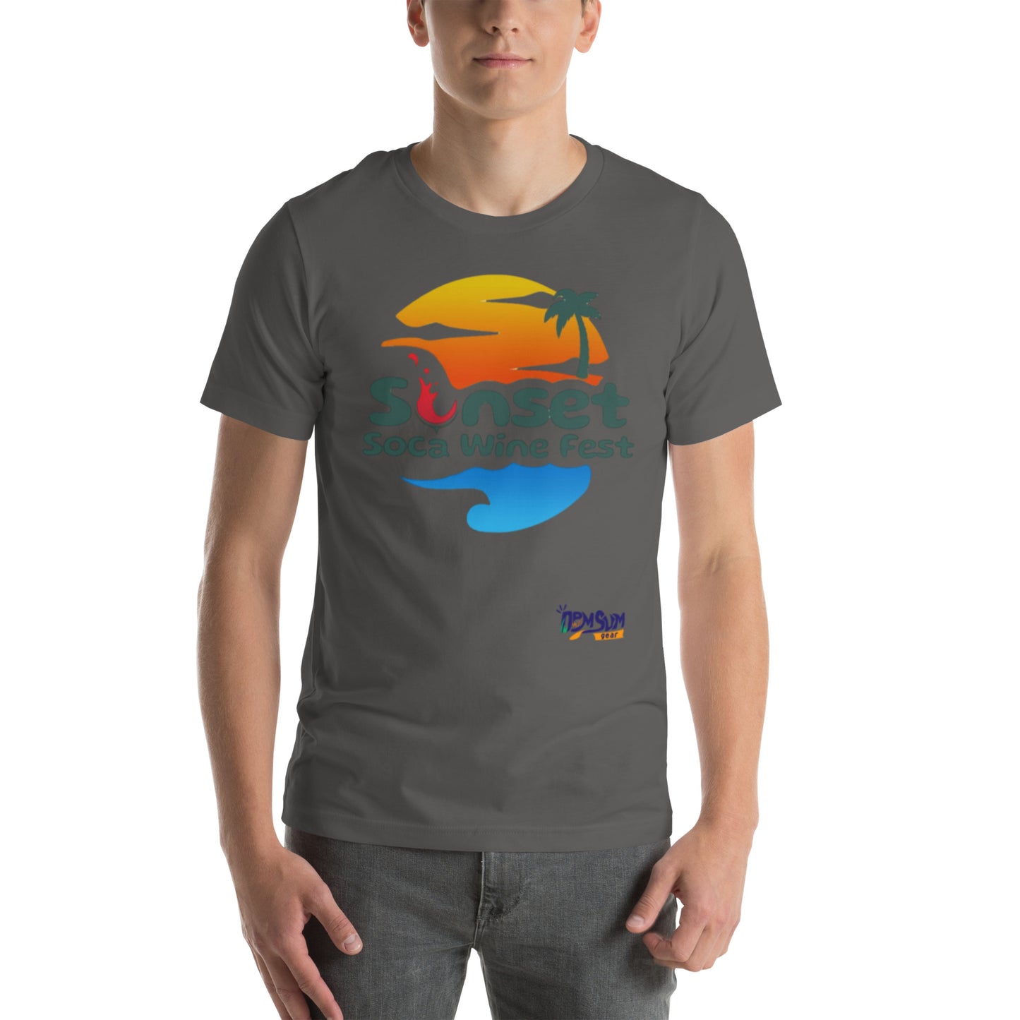 Lions Don't Sunset Soca Unisex t-shirt