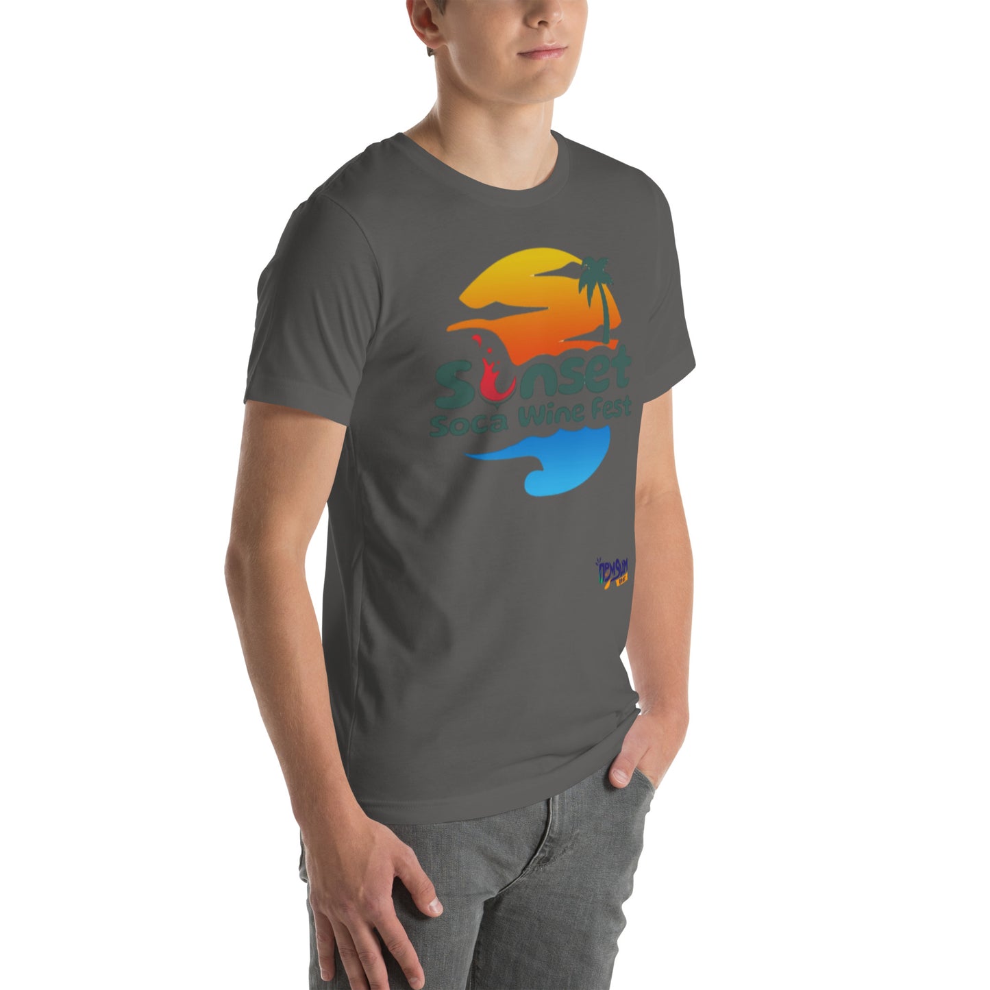 Lions Don't Sunset Soca Unisex t-shirt