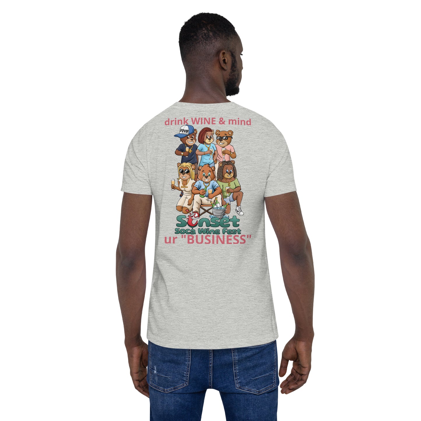 Sunset Soca Unisex t-shirt