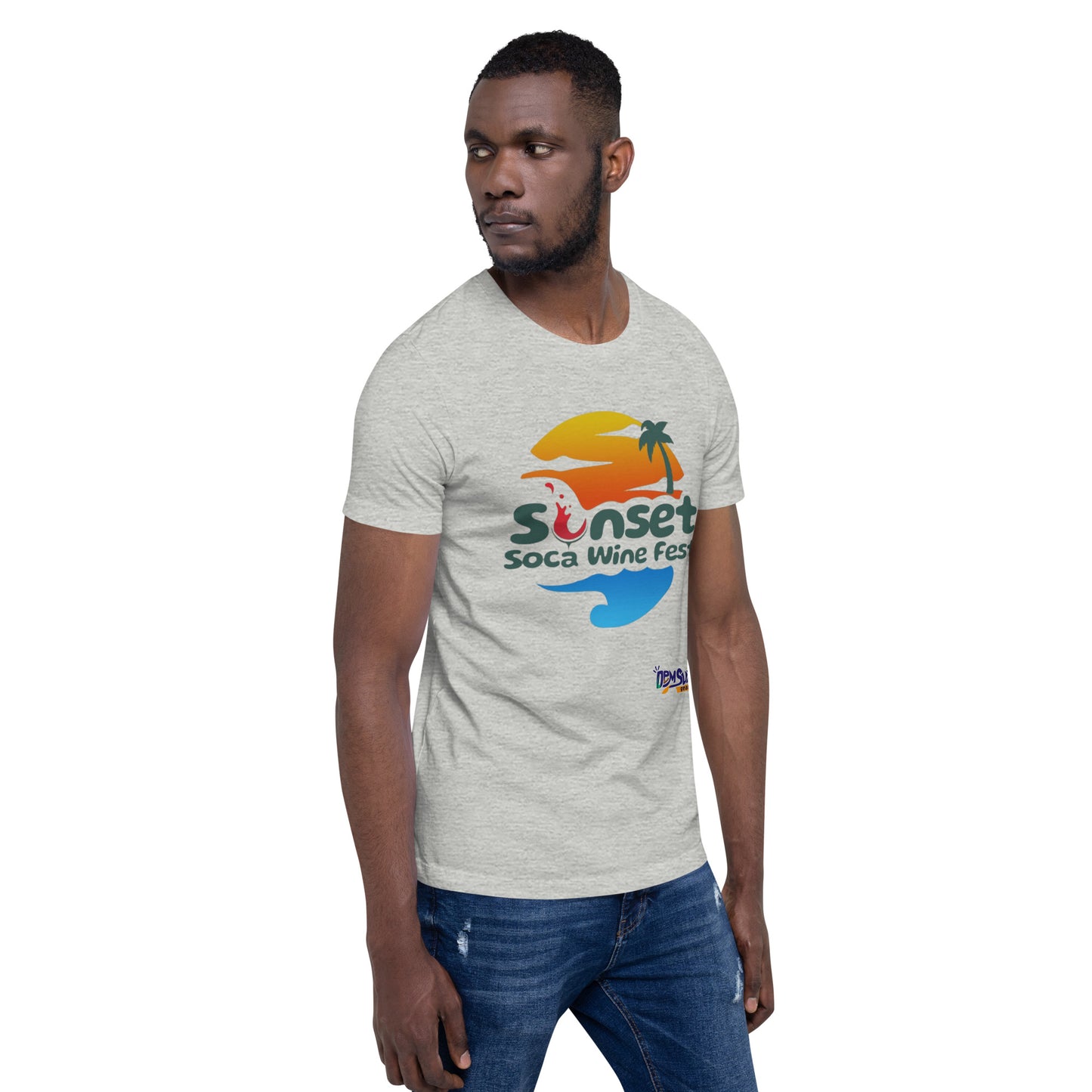 Sunset Soca Unisex t-shirt