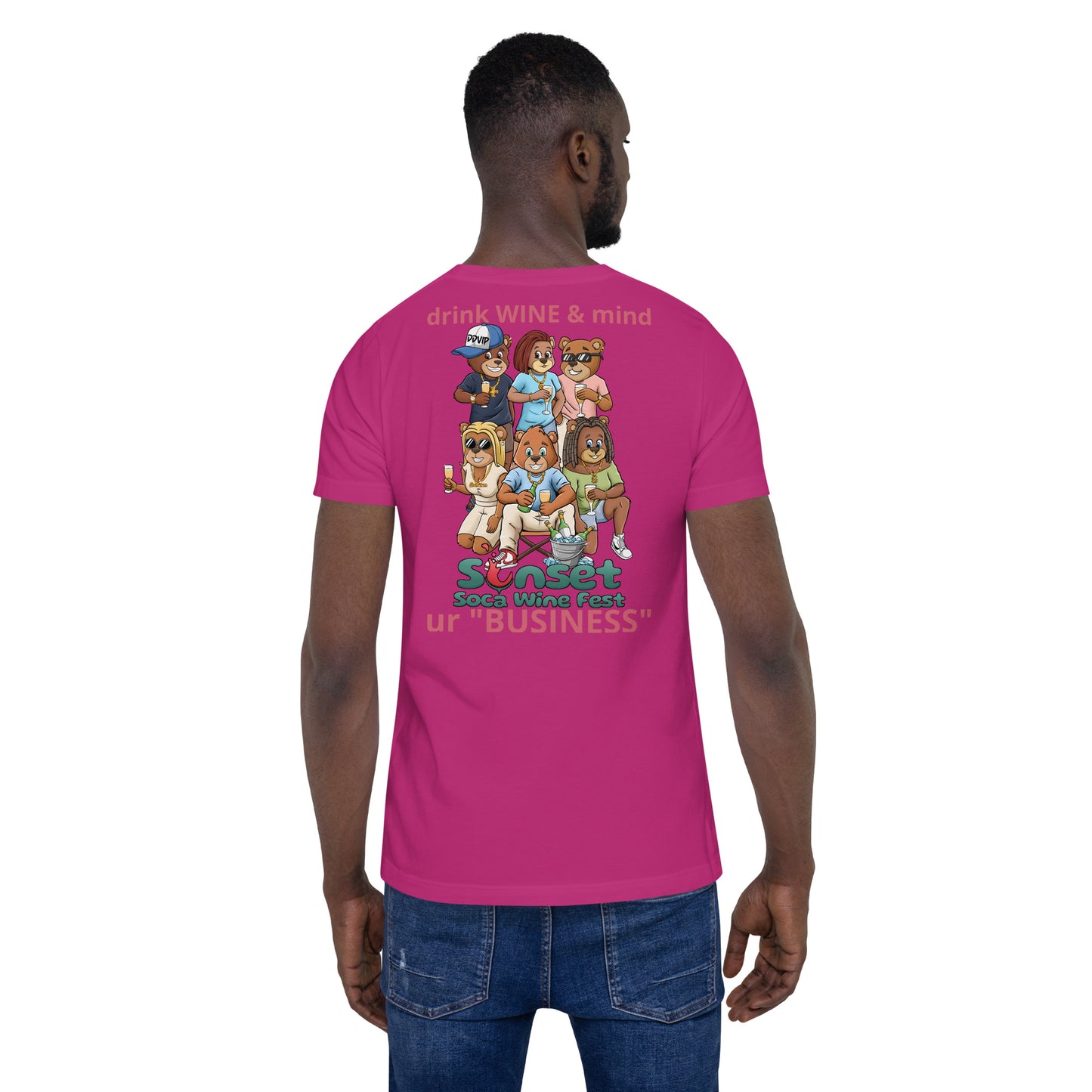 Sunset Soca Unisex t-shirt