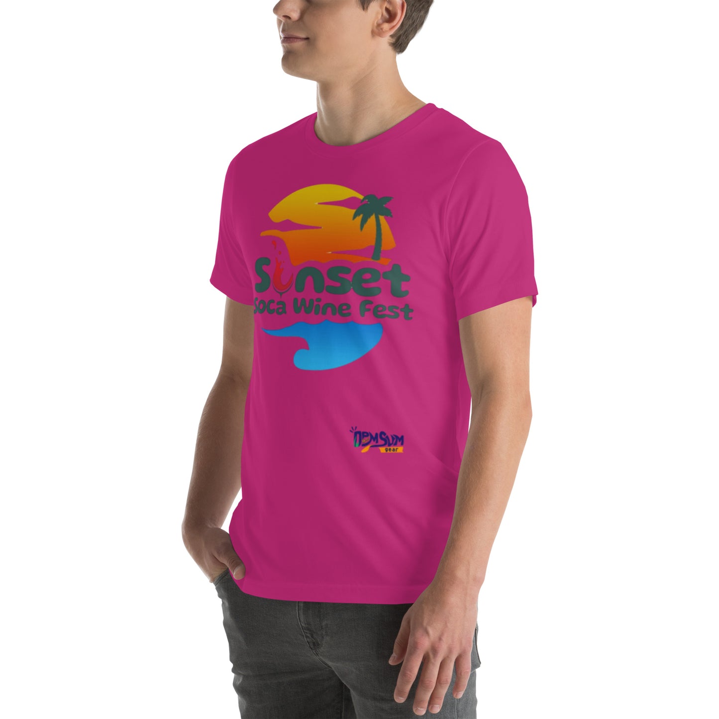 Sunset Soca Don't Negotiate Unisex t-shirt