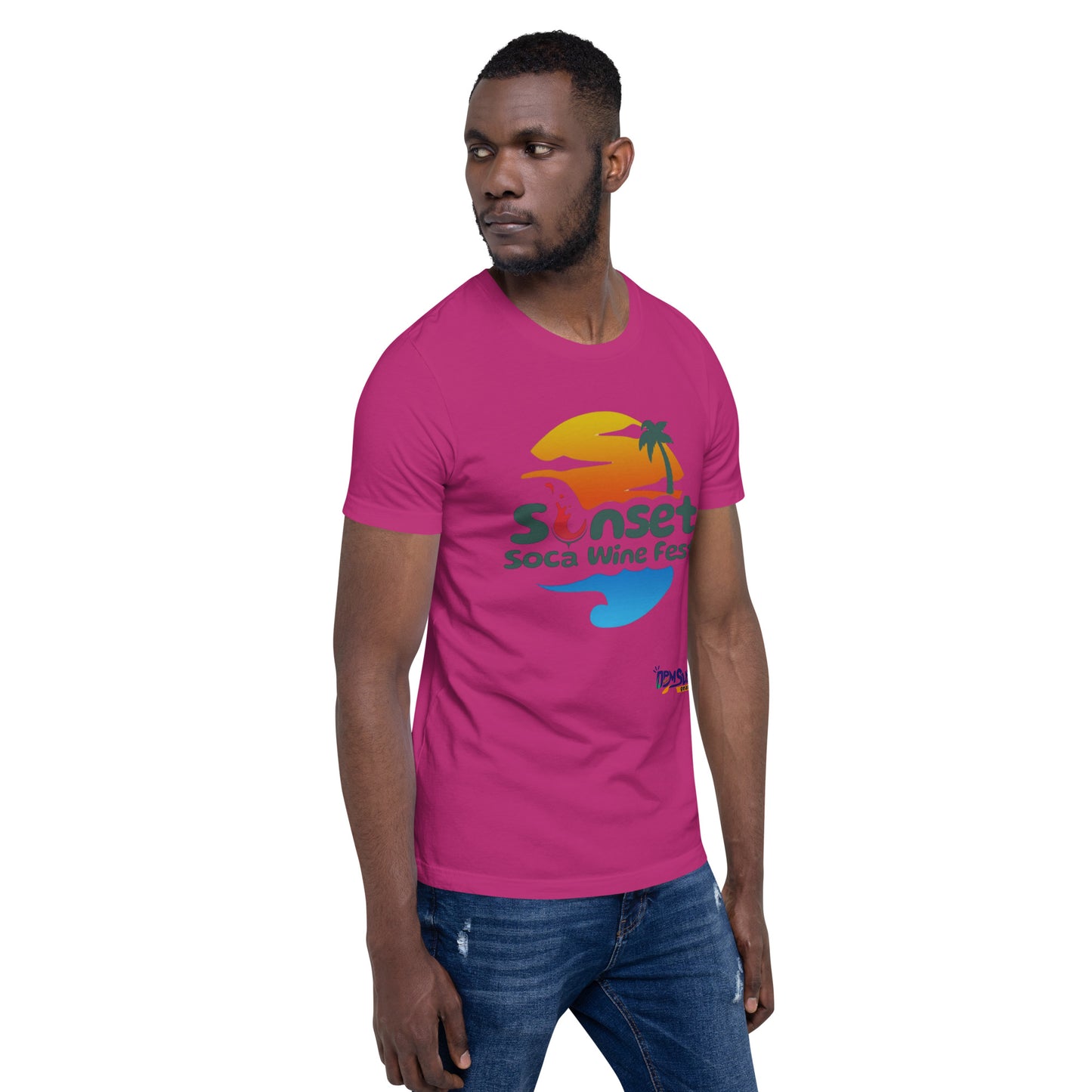 Sunset Soca Unisex t-shirt