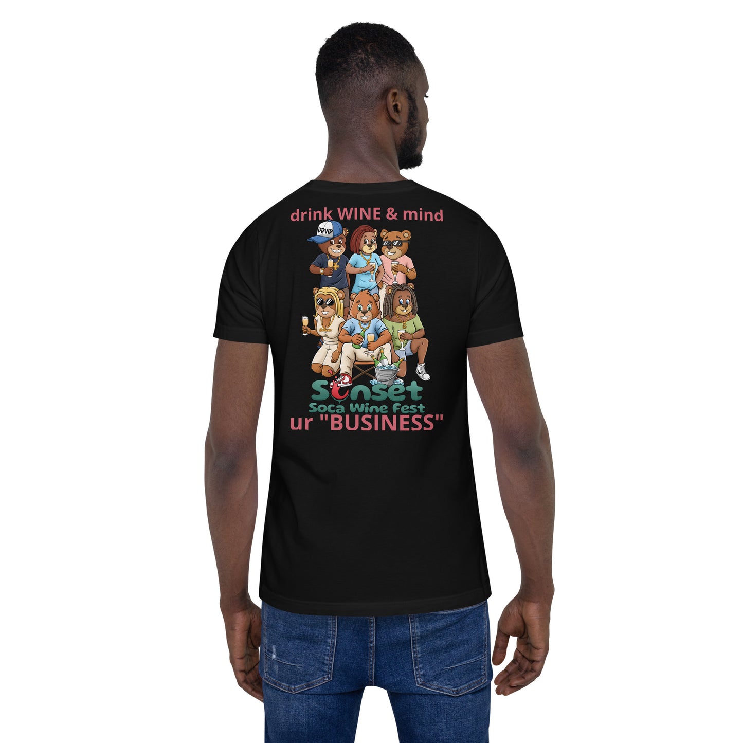 Sunset Soca Unisex t-shirt