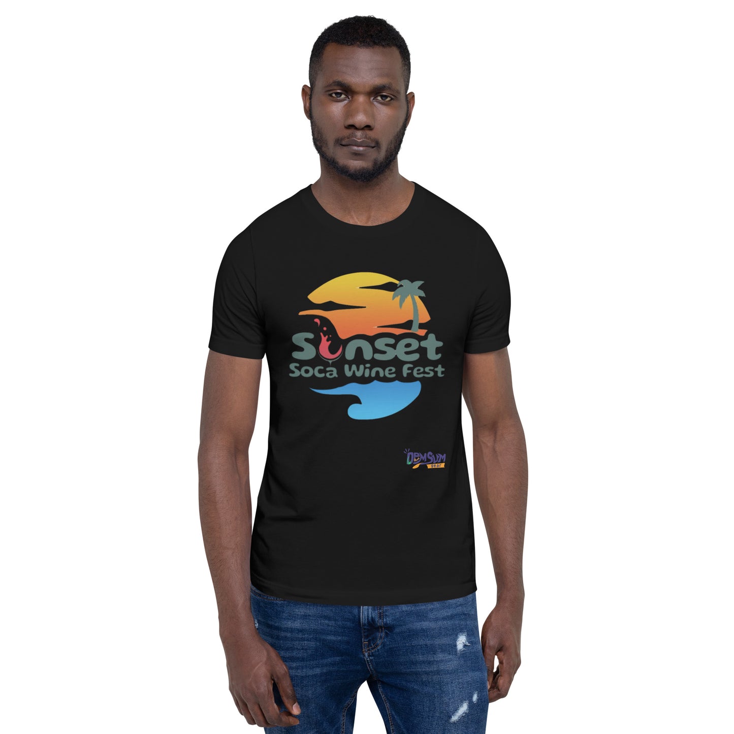 Sunset Soca Unisex t-shirt