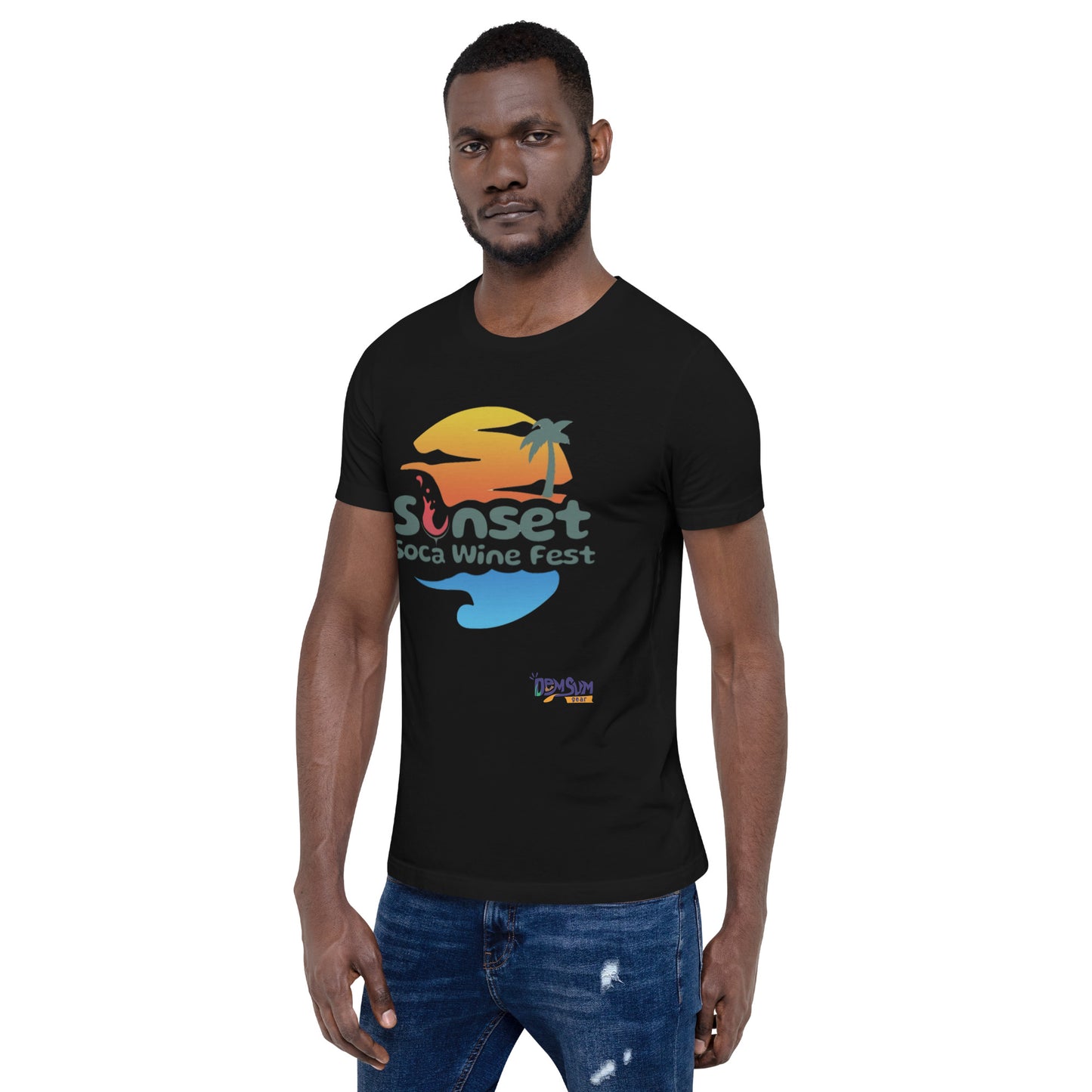 Sunset Soca Unisex t-shirt
