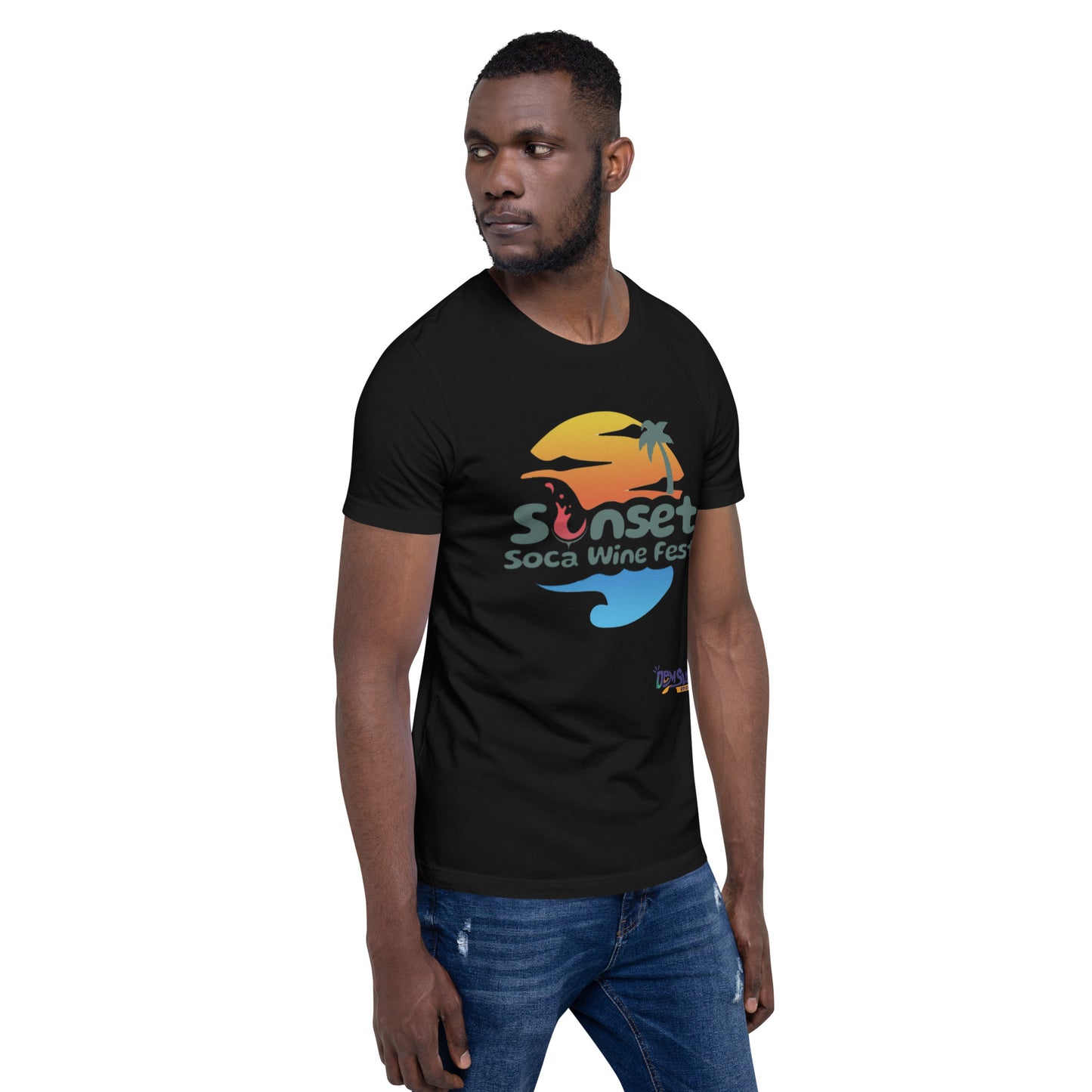 Sunset Soca Unisex t-shirt