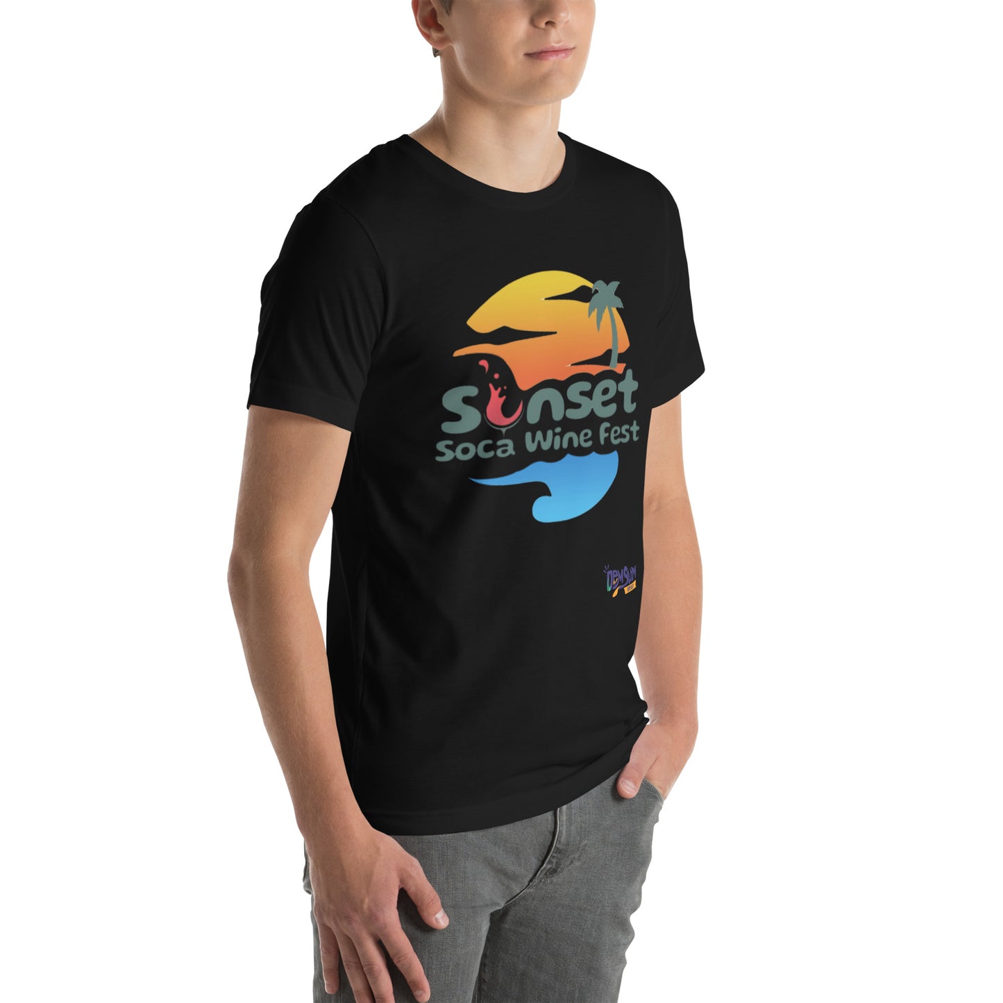 Mind Ur Sunset Soca Unisex t-shirt