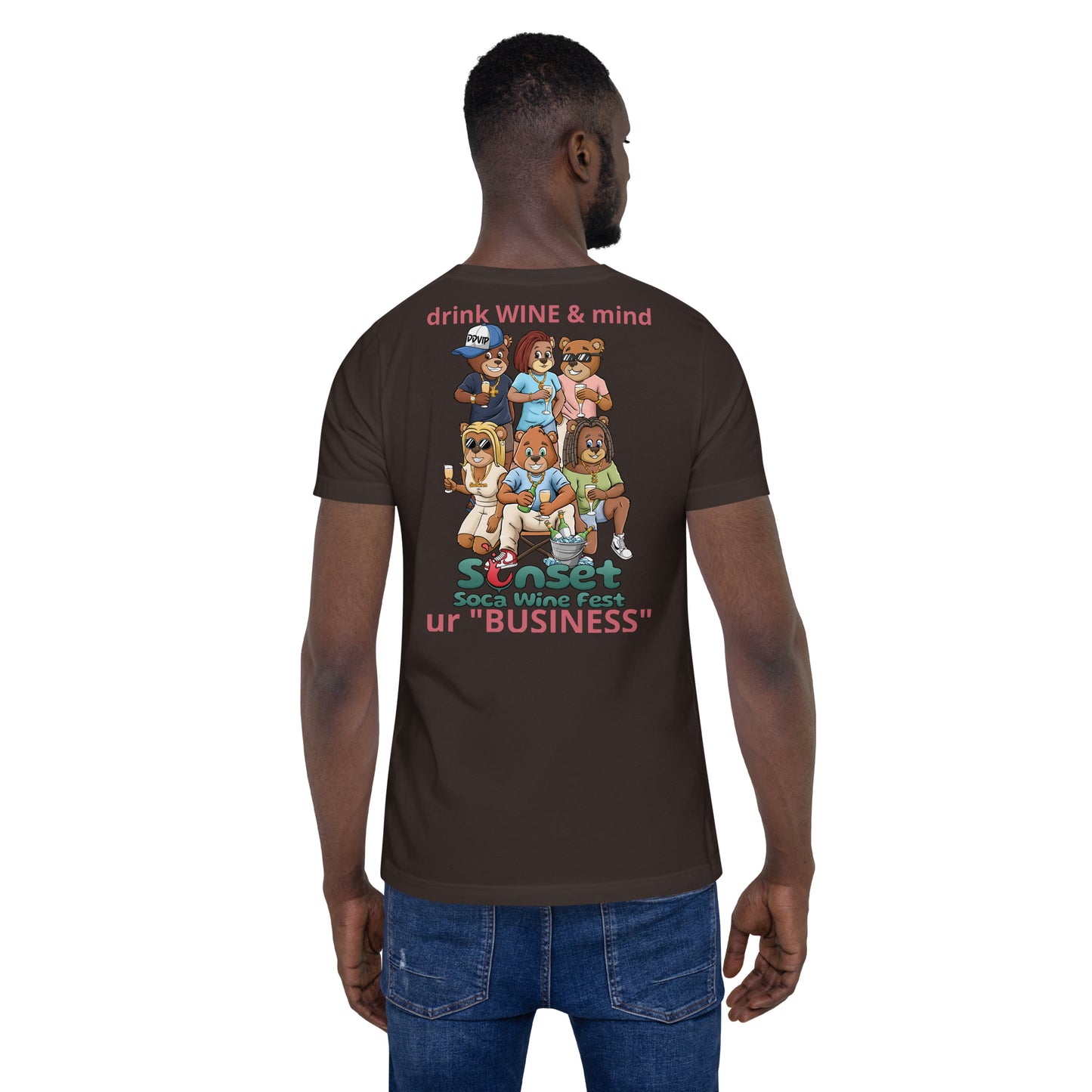 Sunset Soca Unisex t-shirt