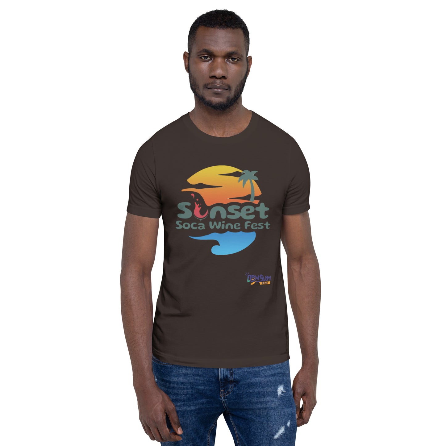 Sunset Soca Unisex t-shirt
