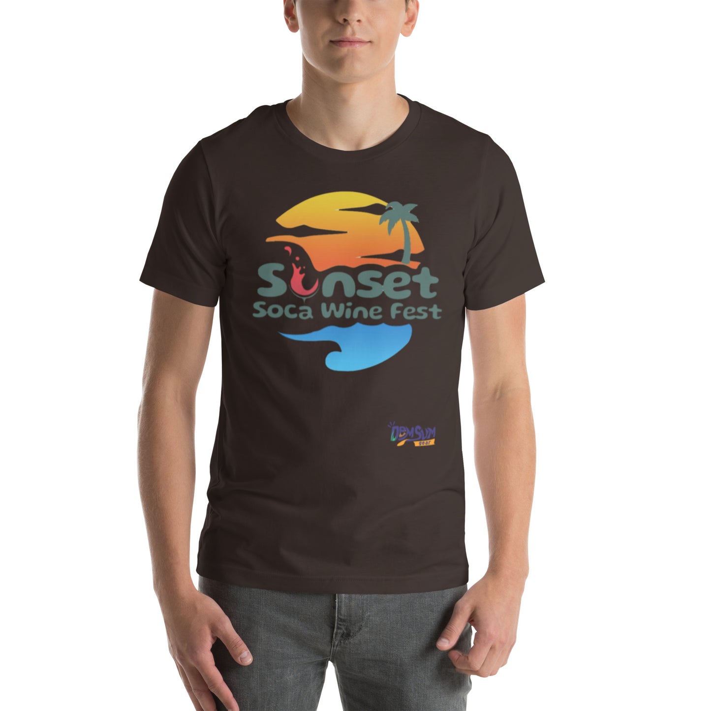 Lions Sunset Soca Unisex t-shirt