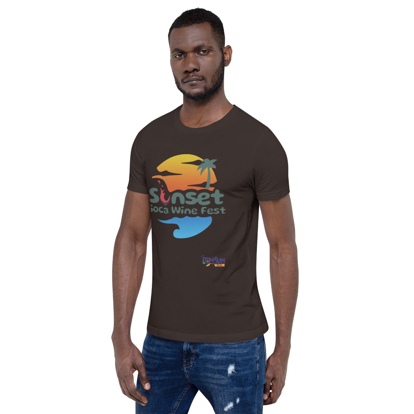 Sunset Soca Unisex t-shirt