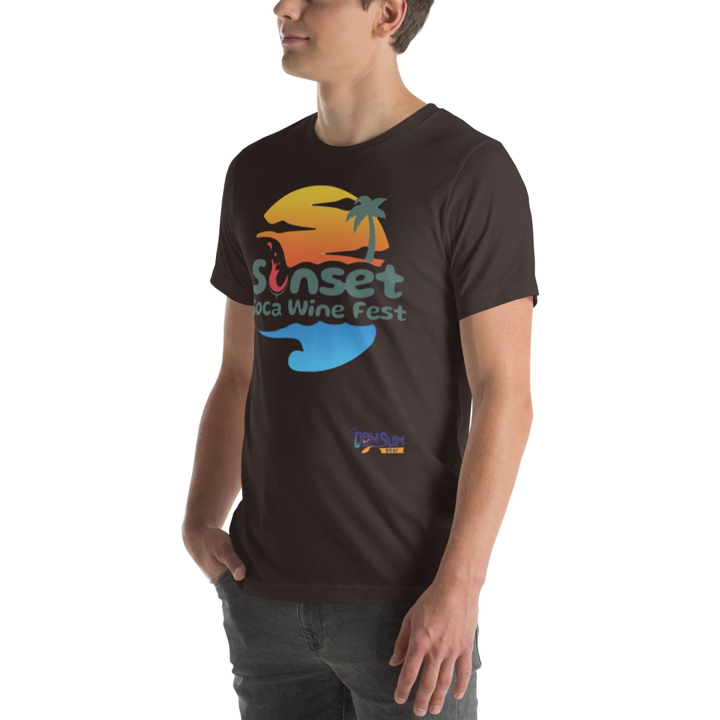Lions Sunset Soca Unisex t-shirt