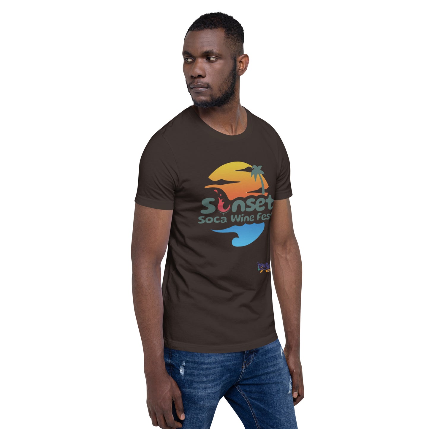Sunset Soca Unisex t-shirt