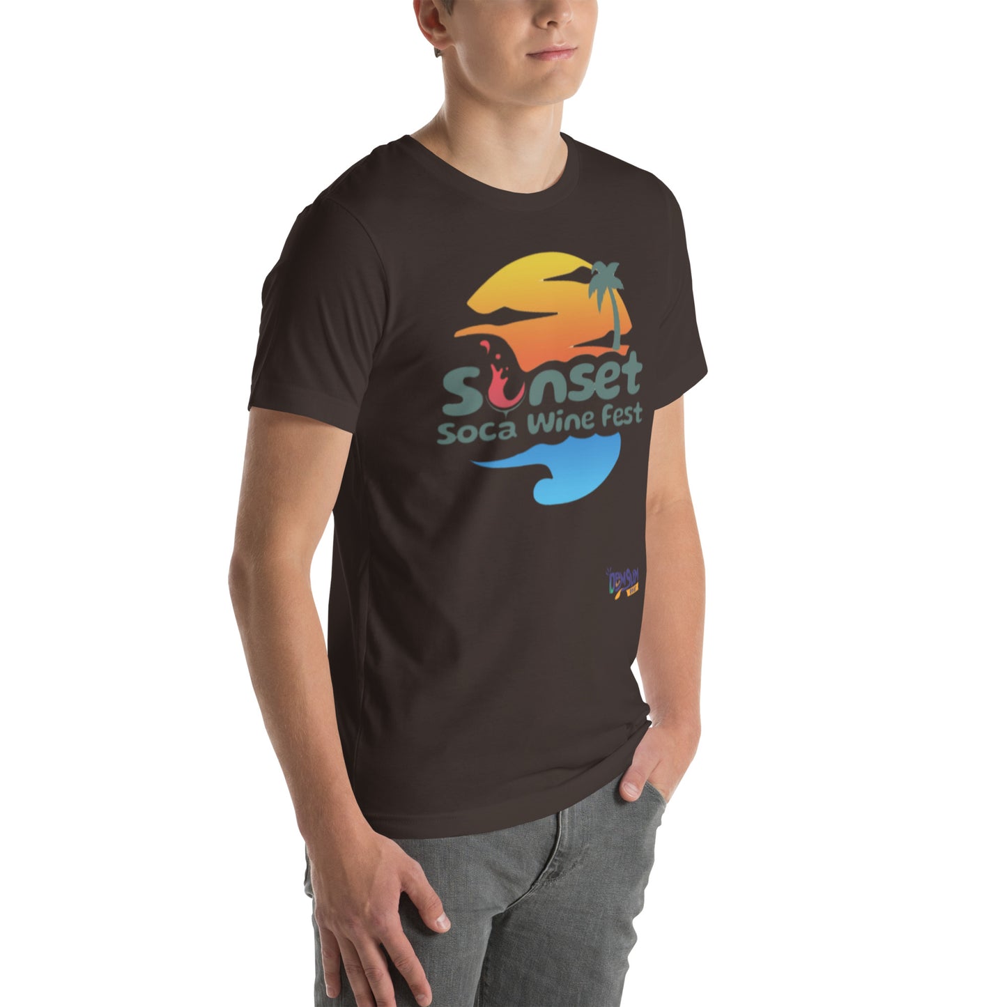 Lions Don't Sunset Soca Unisex t-shirt