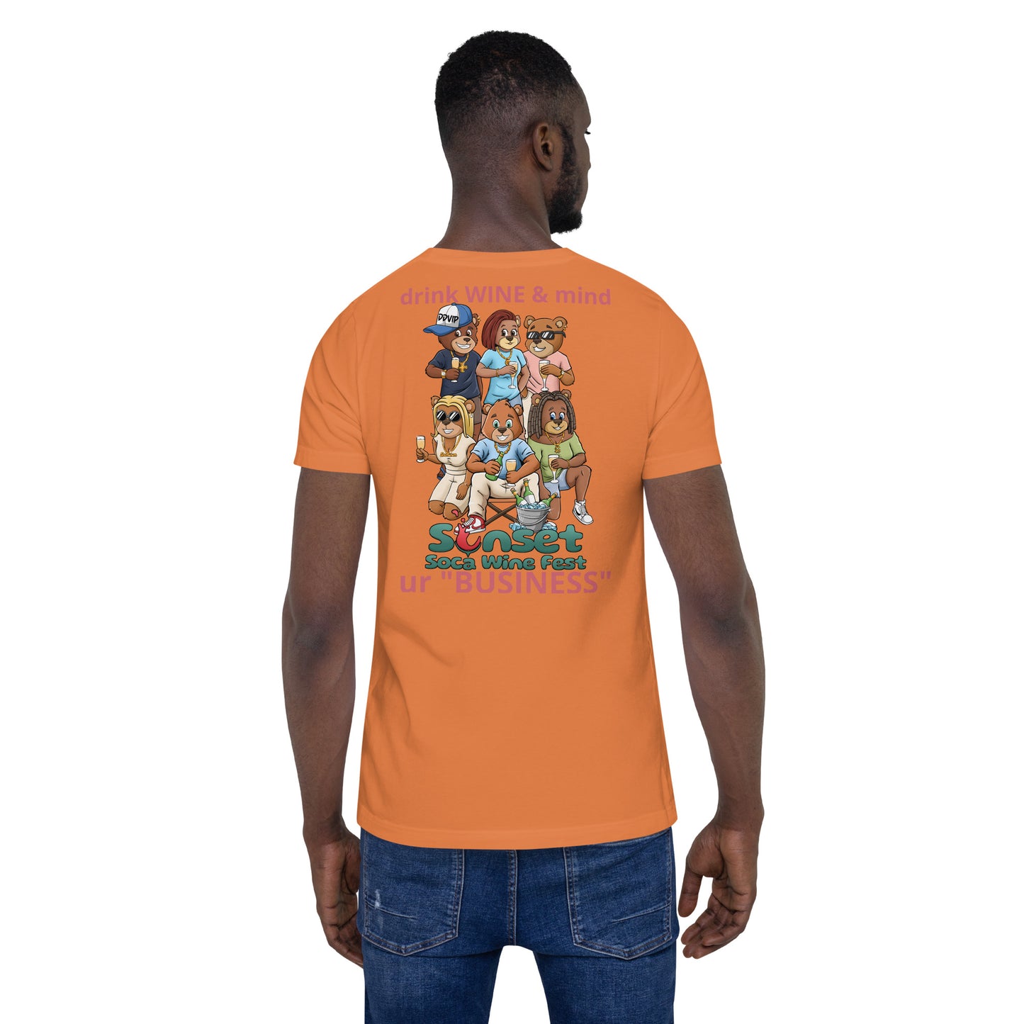 Sunset Soca Unisex t-shirt