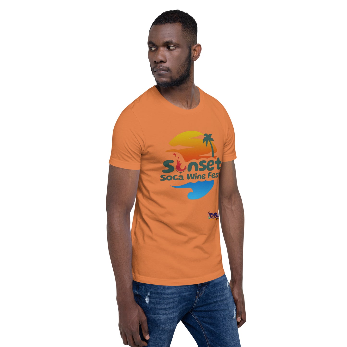 Sunset Soca Unisex t-shirt