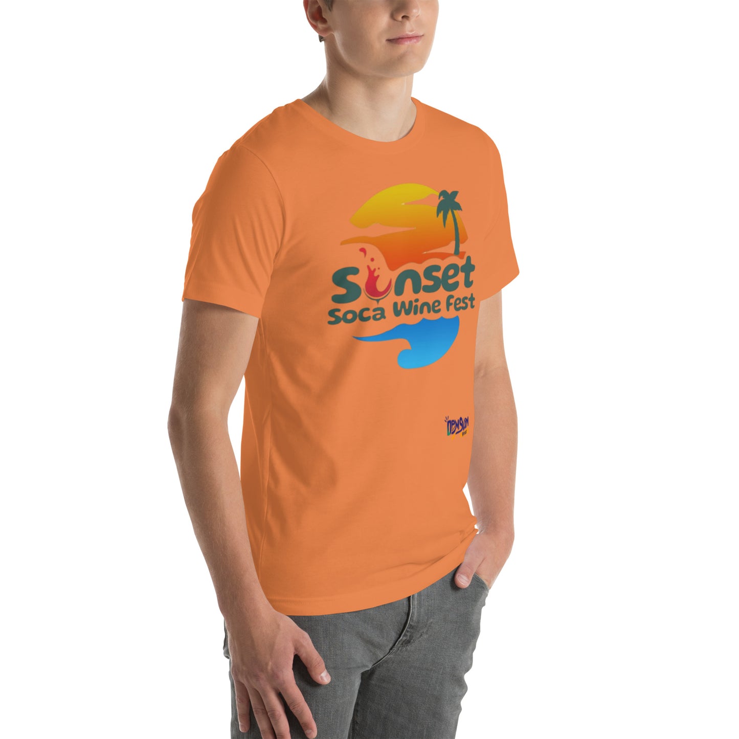 Sunset Soca Don't Negotiate Unisex t-shirt