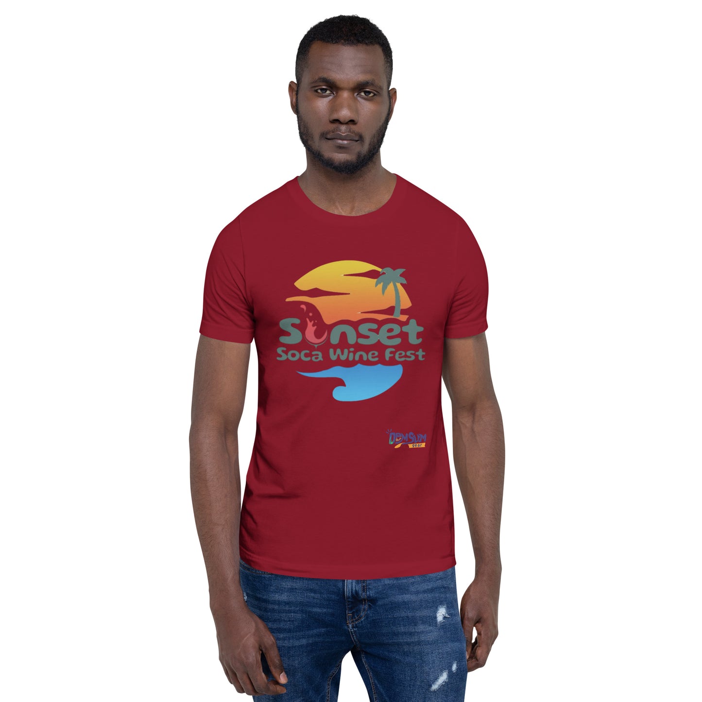 Sunset Soca Unisex t-shirt