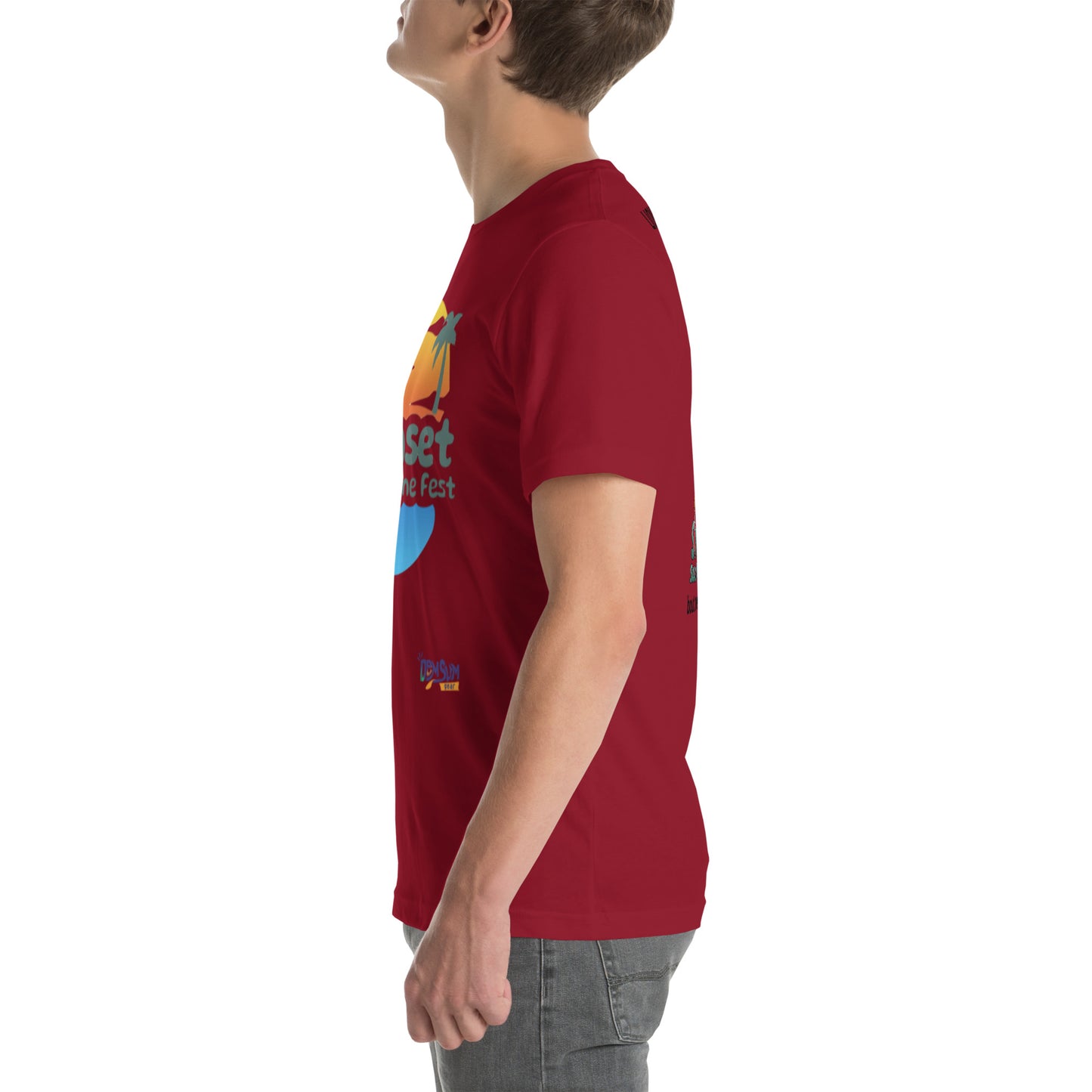 Lions Sunset Soca Unisex t-shirt