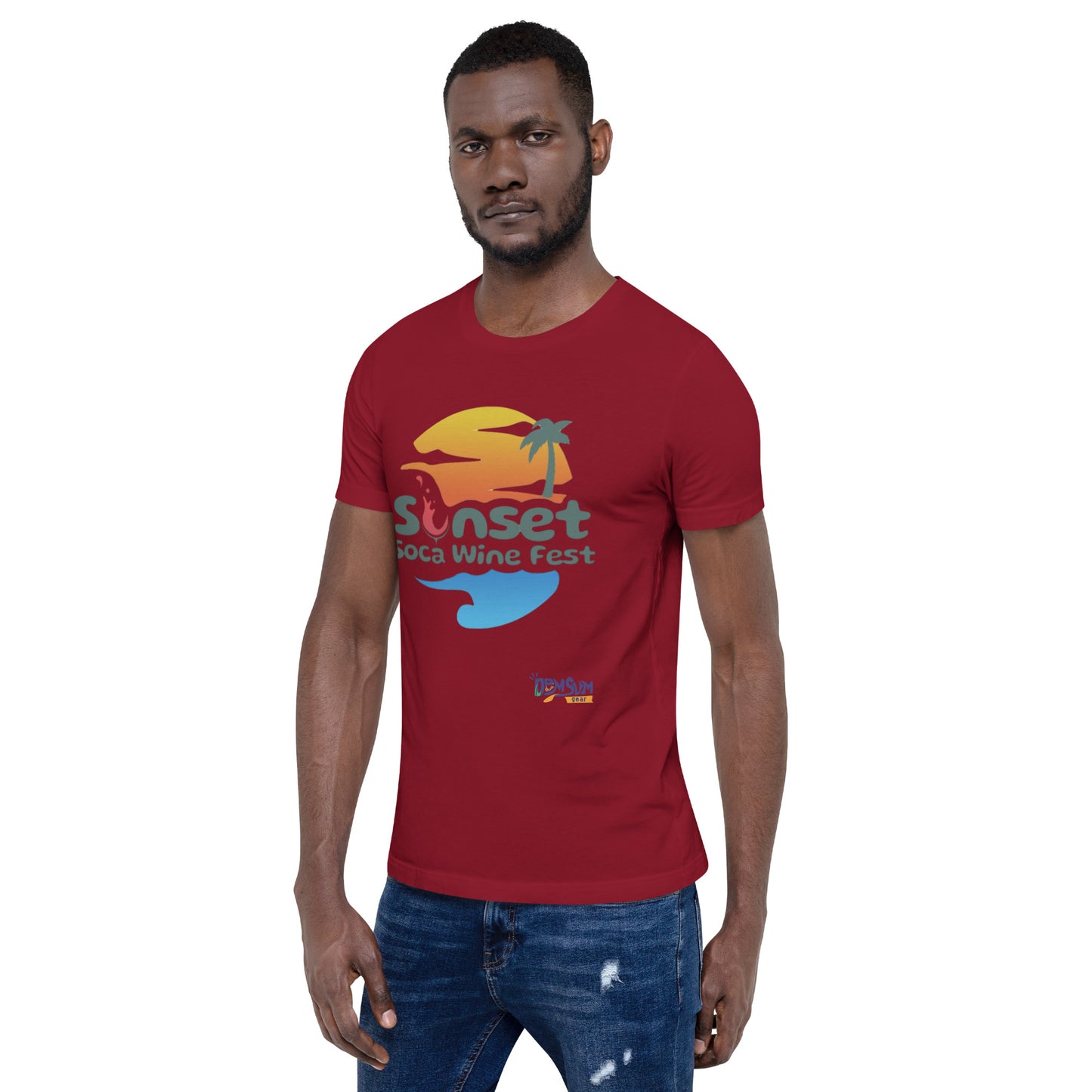 Sunset Soca Unisex t-shirt