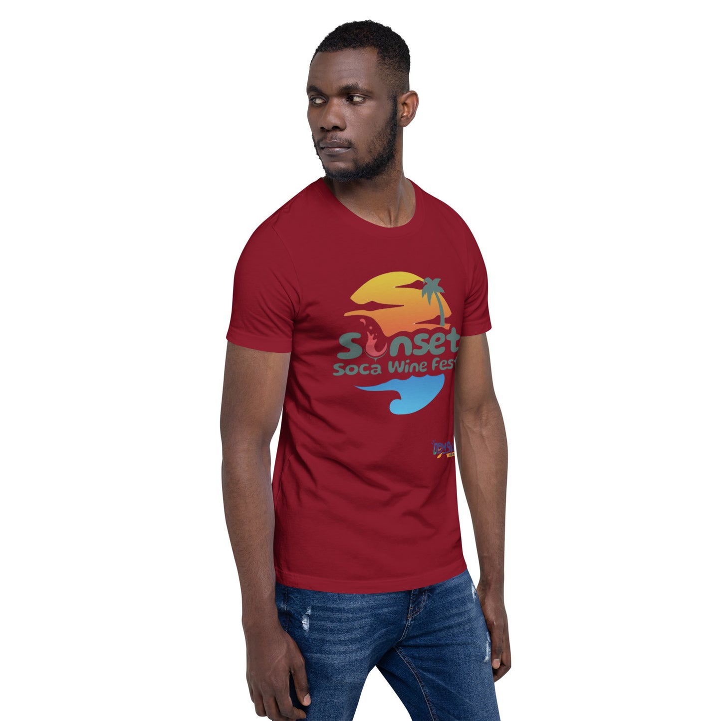 Sunset Soca Unisex t-shirt