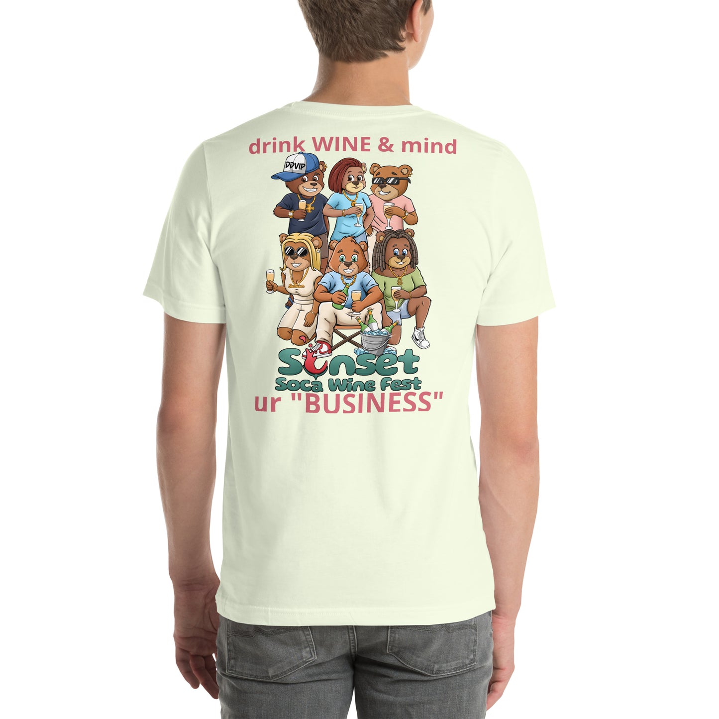 Mind Ur Sunset Soca Unisex t-shirt