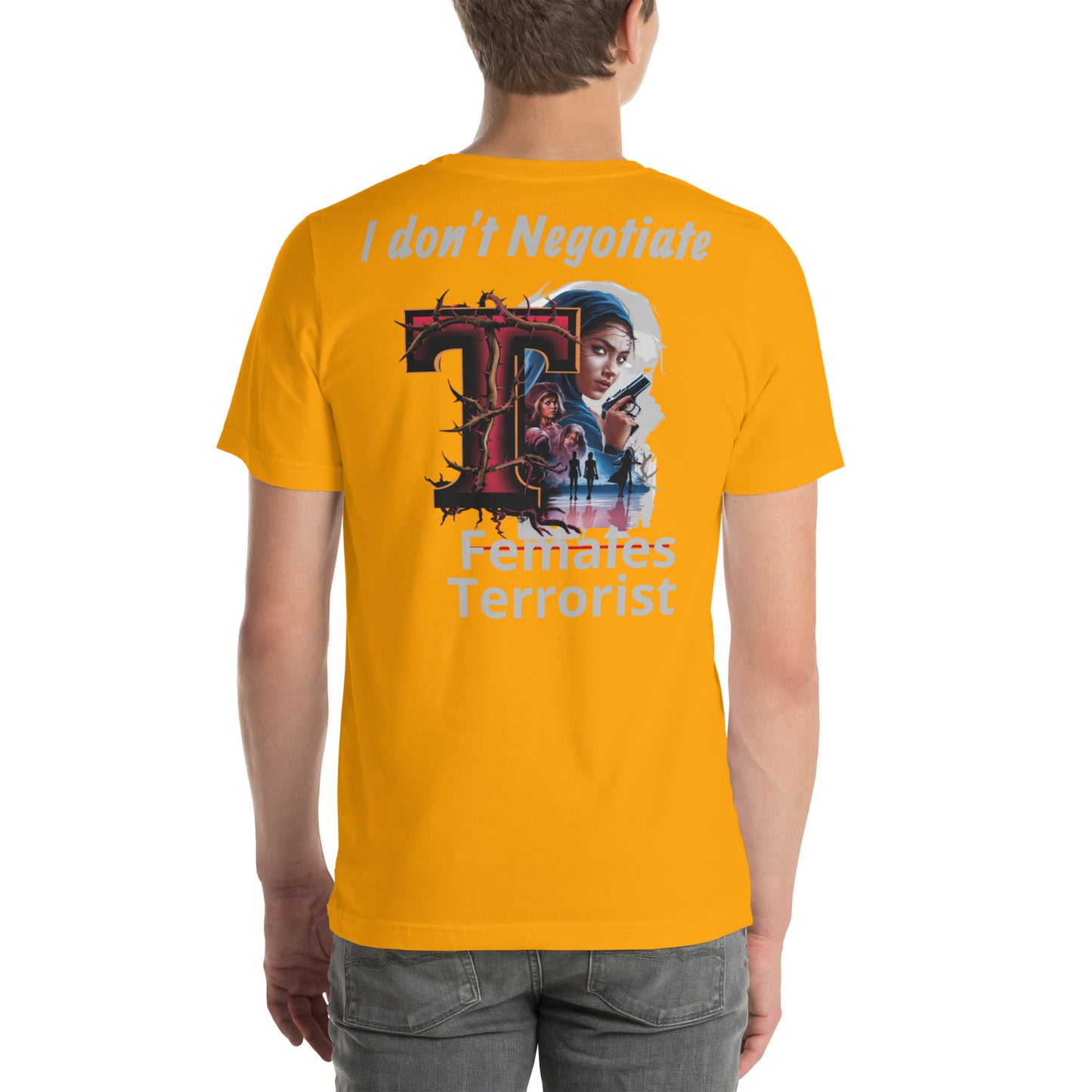 I dont negotiate t-shirt