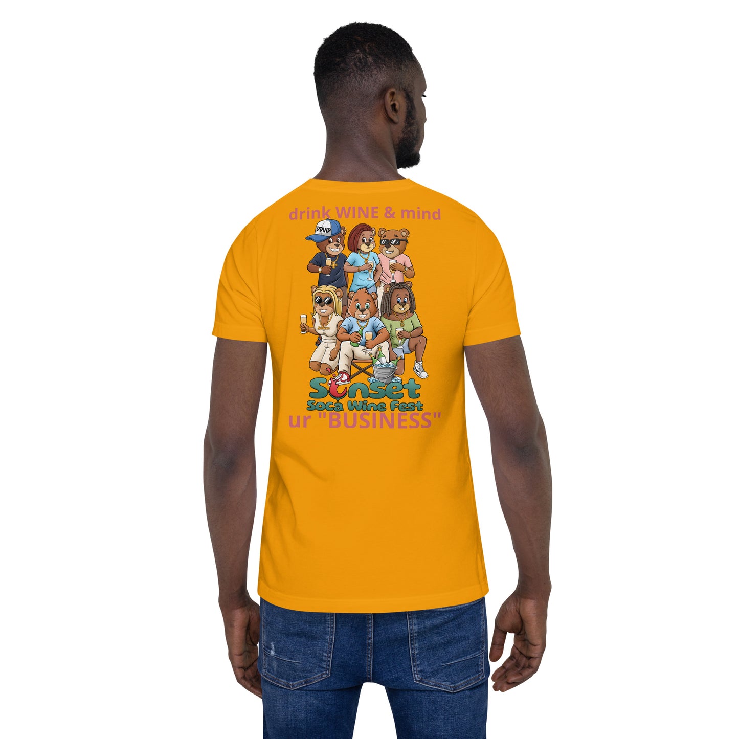 Sunset Soca Unisex t-shirt