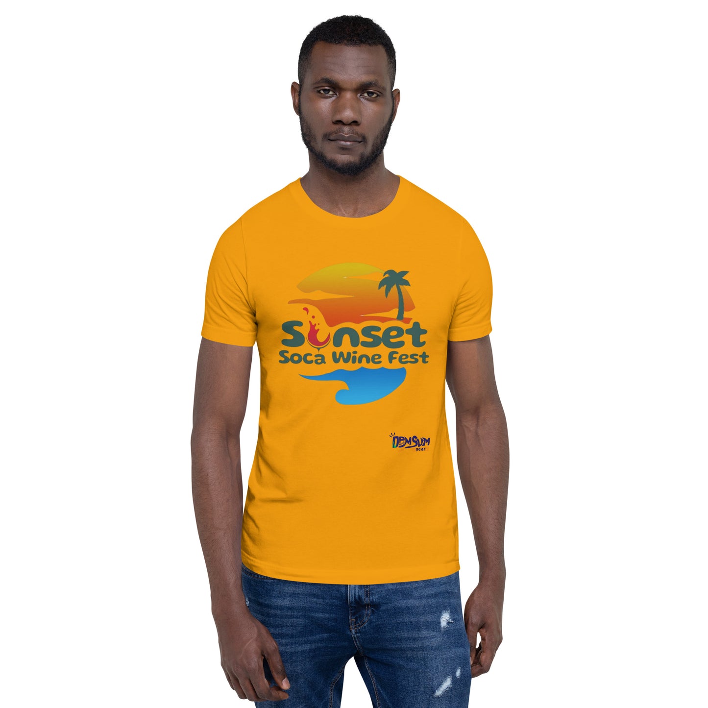 Sunset Soca Unisex t-shirt