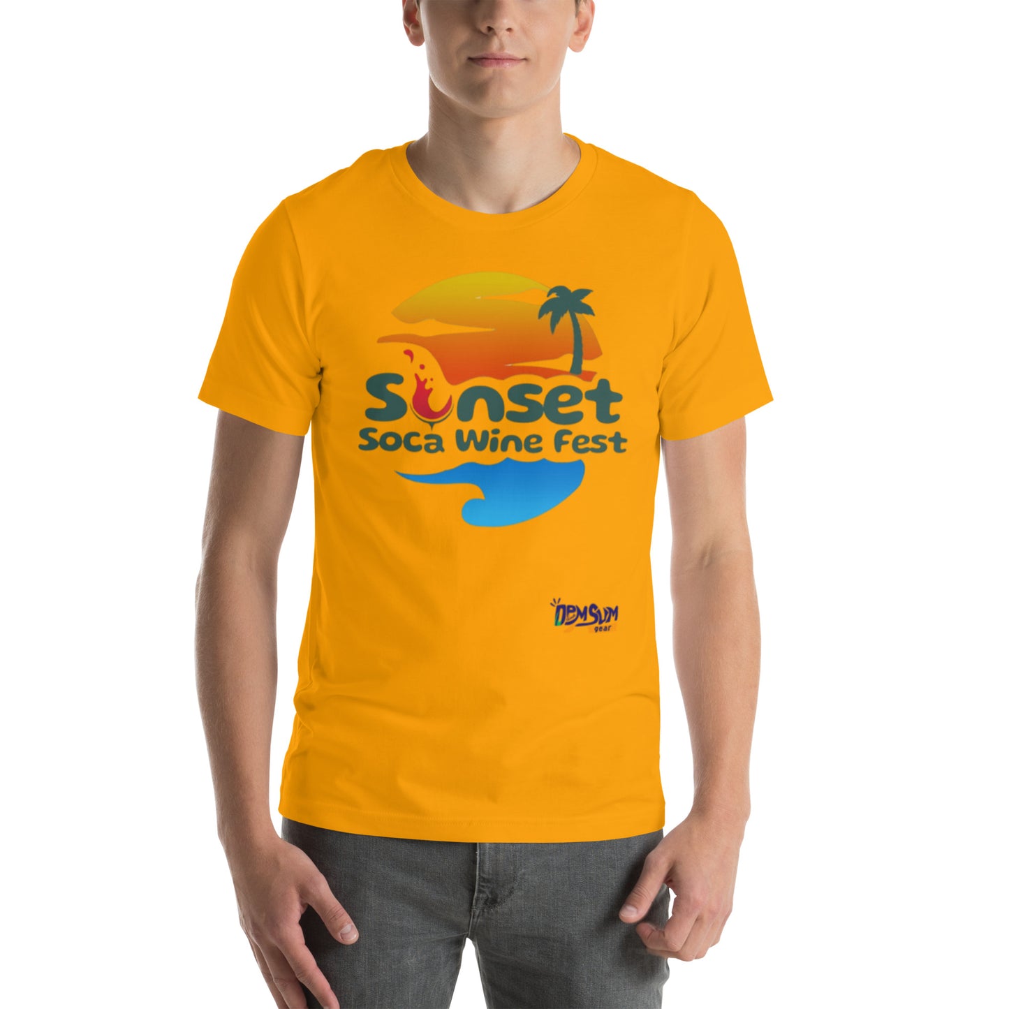 Lions Don't Sunset Soca Unisex t-shirt
