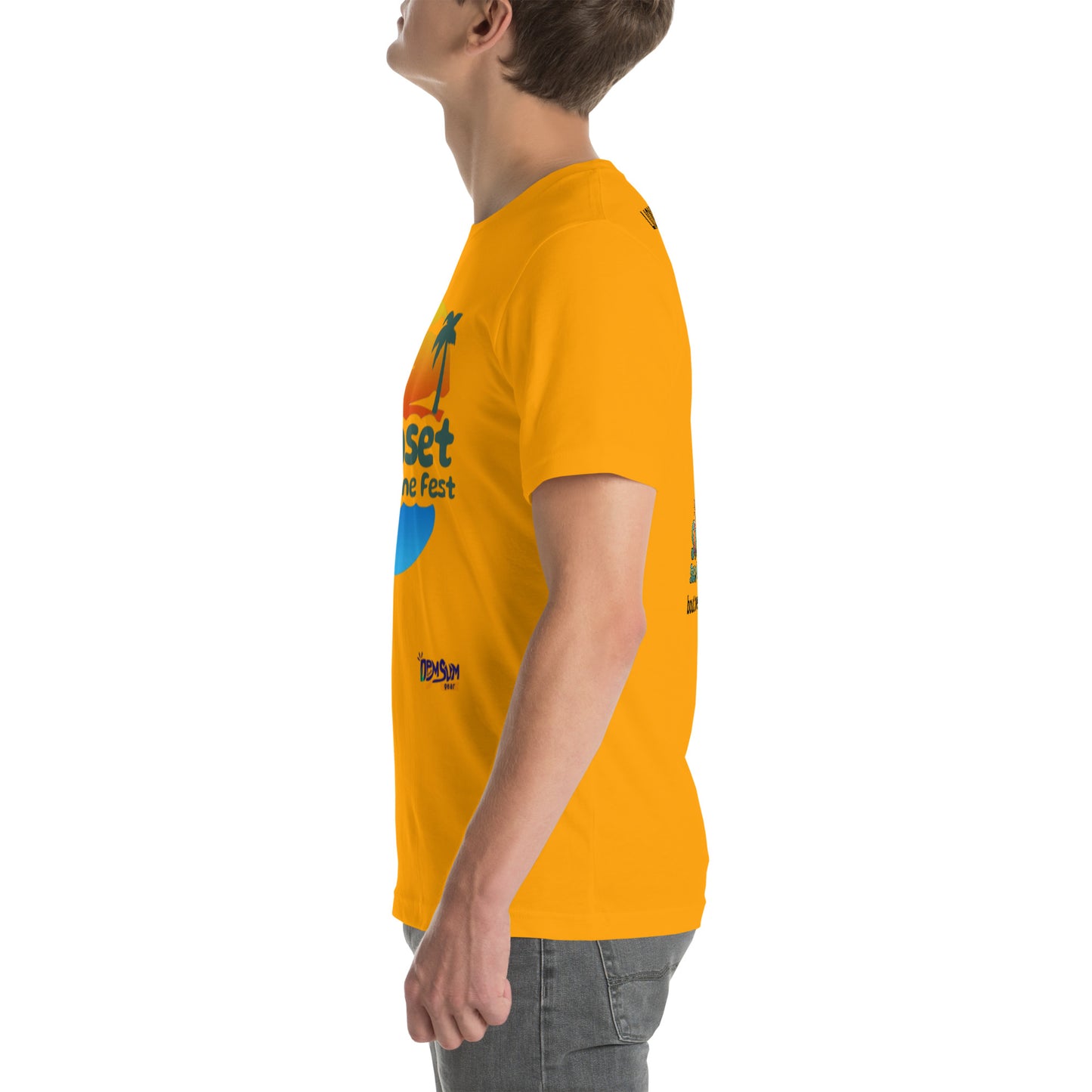 Lions Sunset Soca Unisex t-shirt