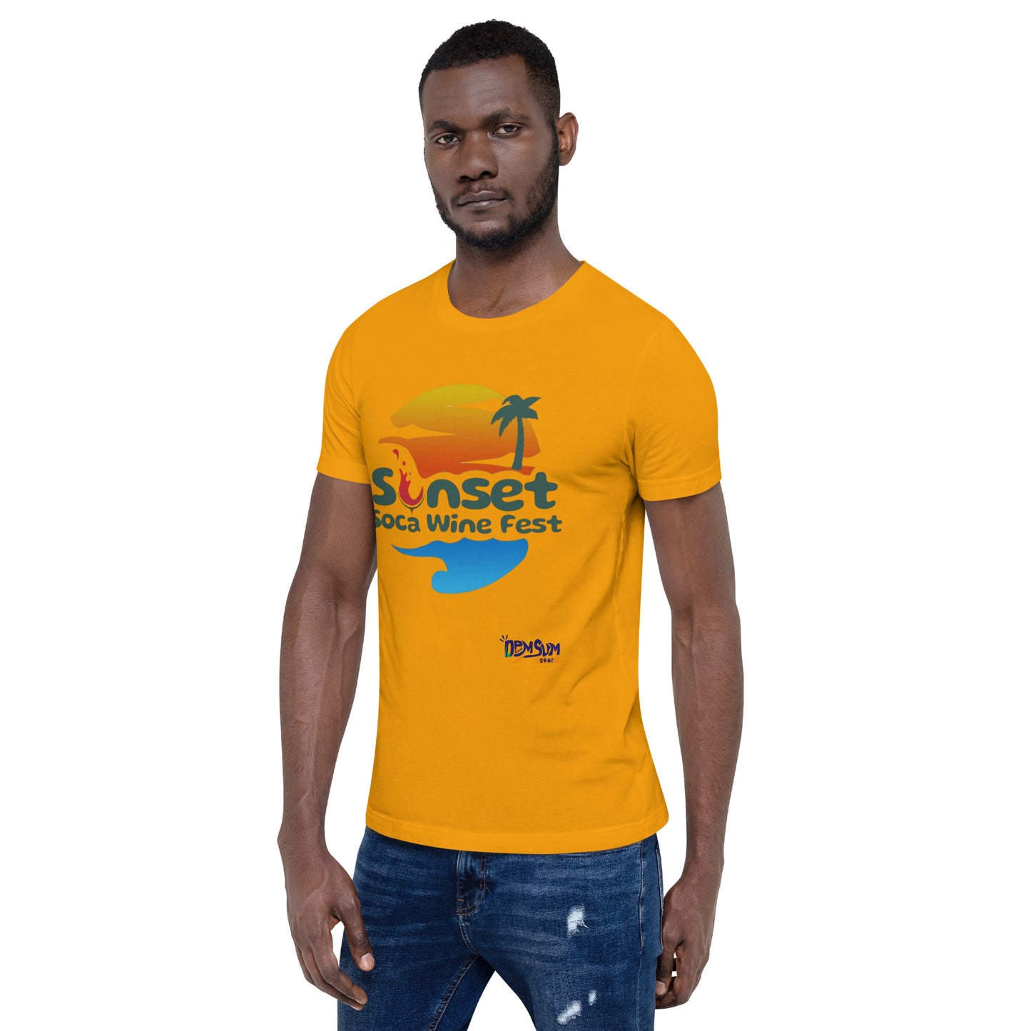 Sunset Soca Unisex t-shirt