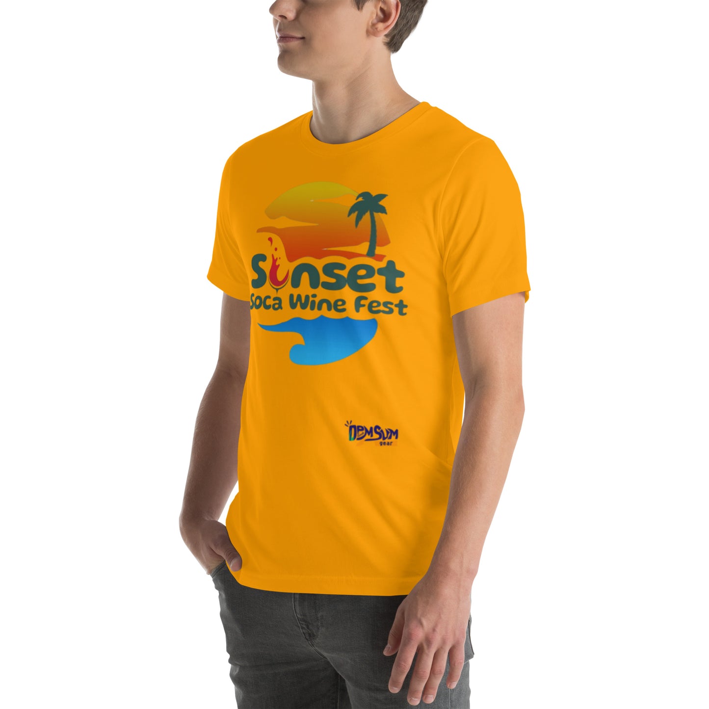 Sunset Soca Don't Negotiate Unisex t-shirt