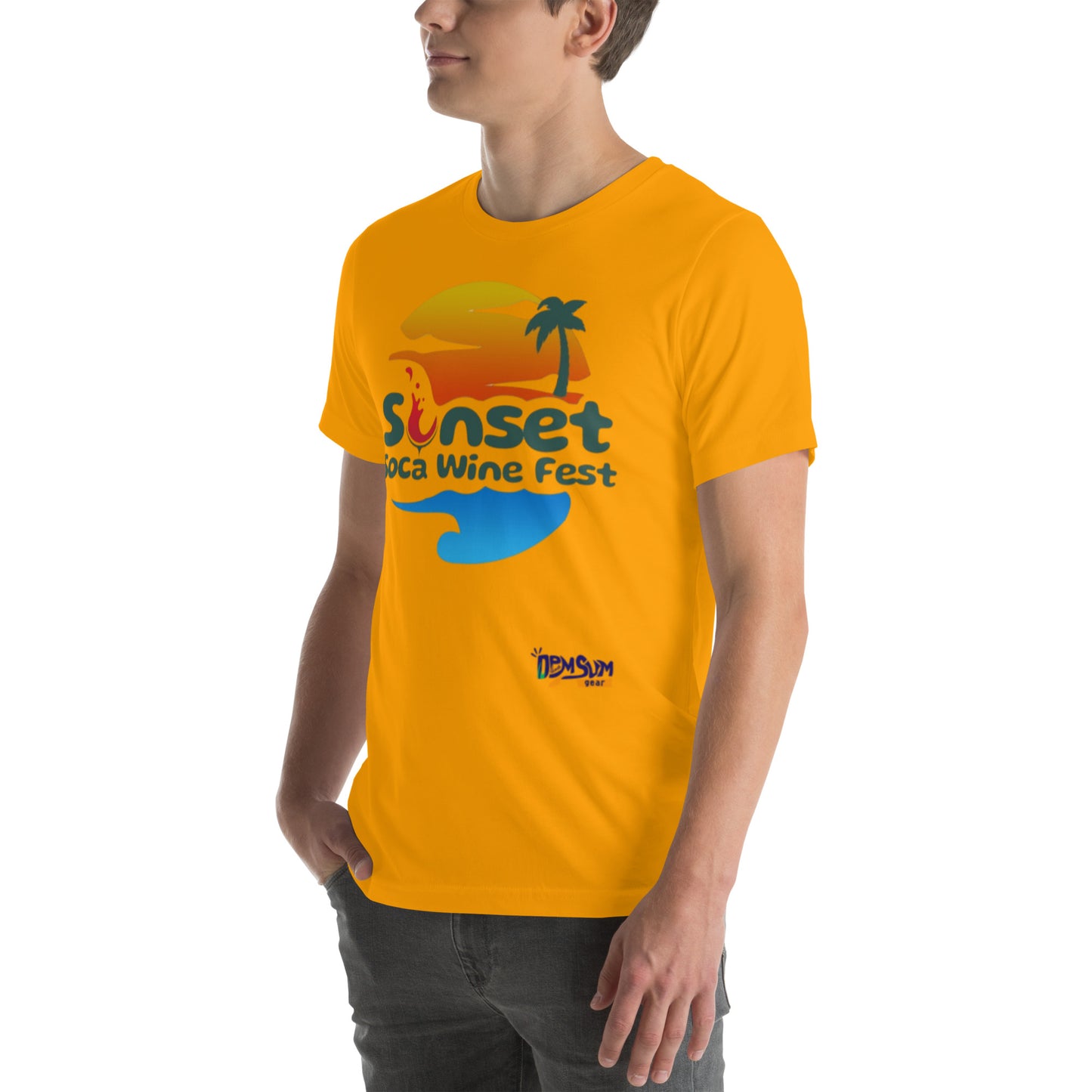 Lions Don't Sunset Soca Unisex t-shirt
