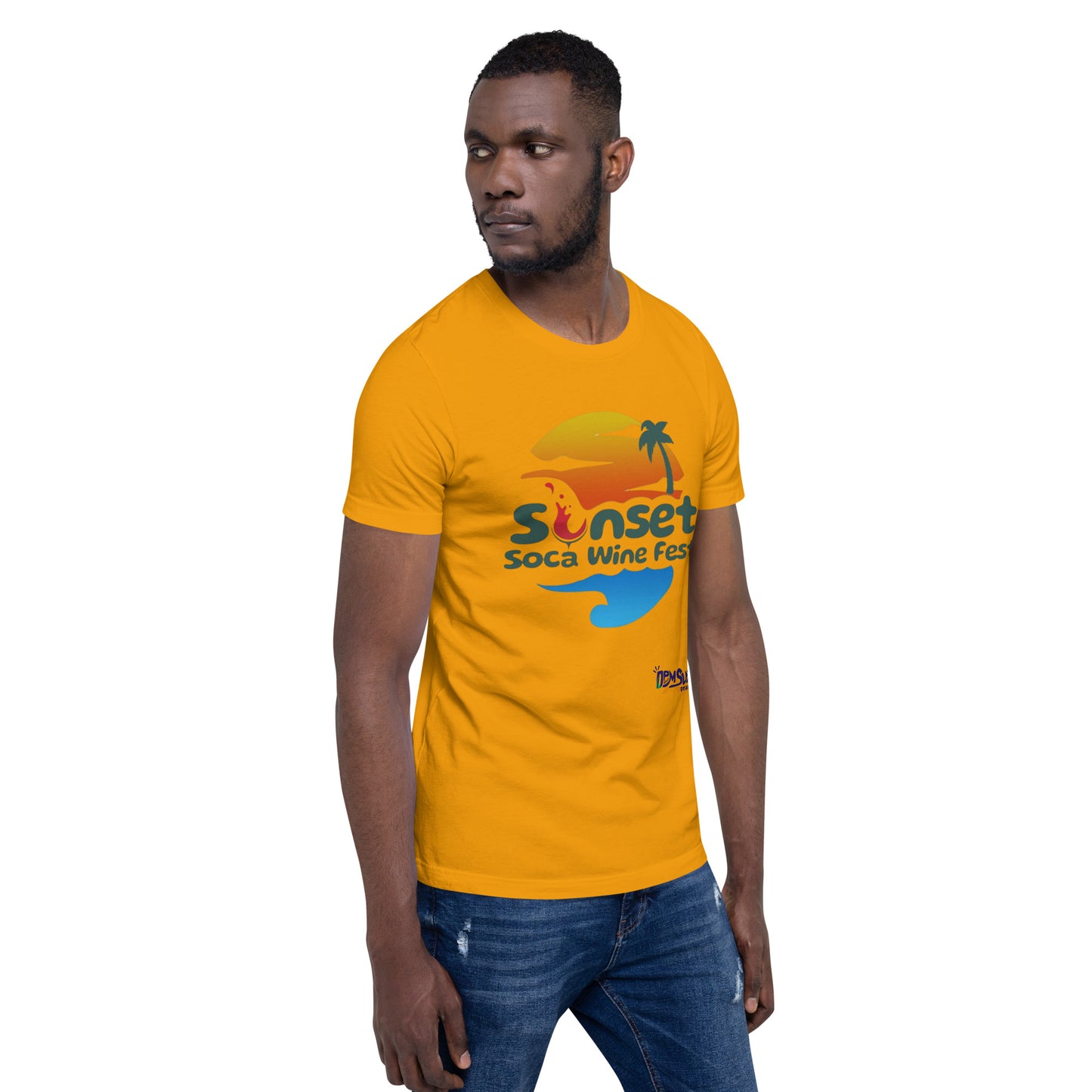 Sunset Soca Unisex t-shirt
