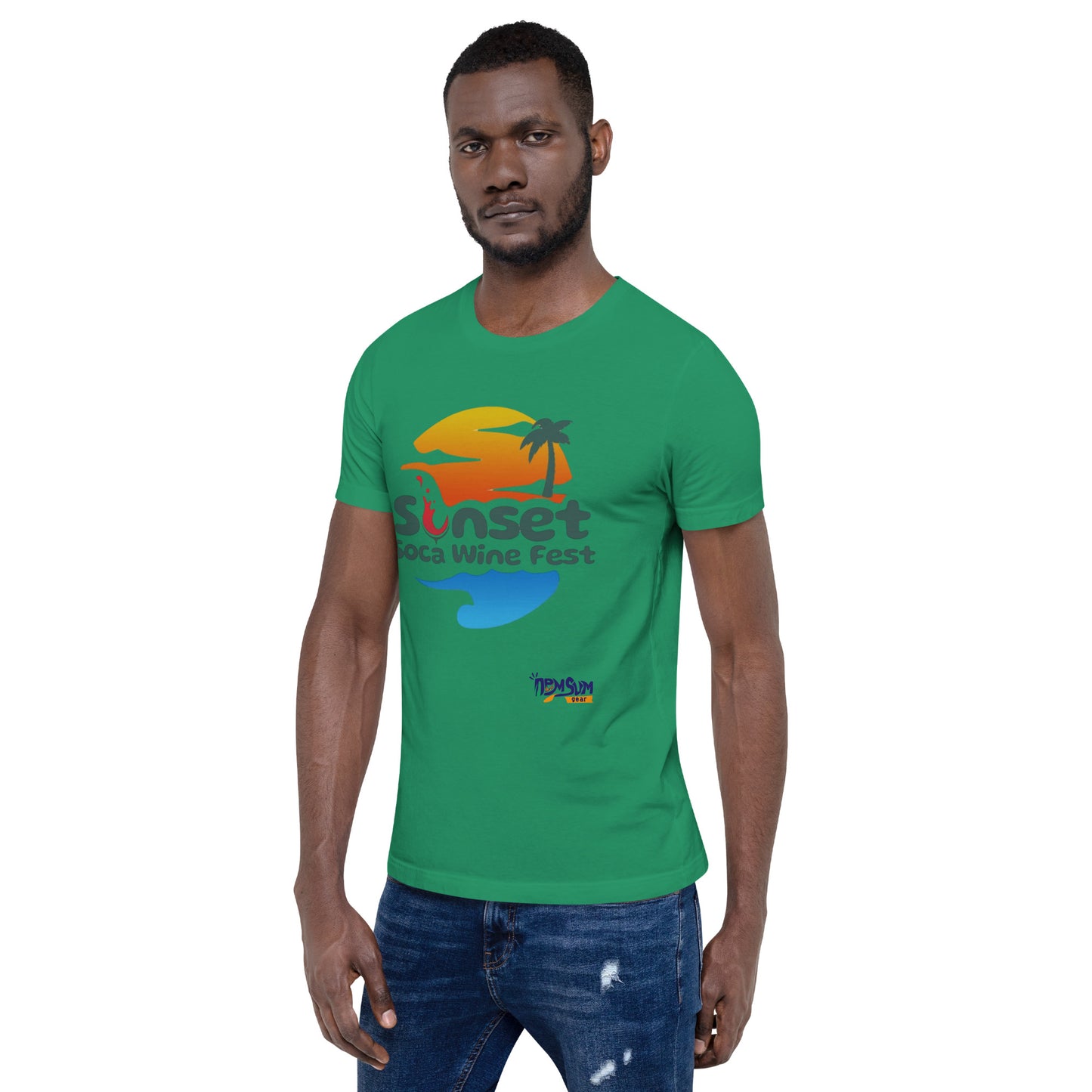 Sunset Soca Unisex t-shirt