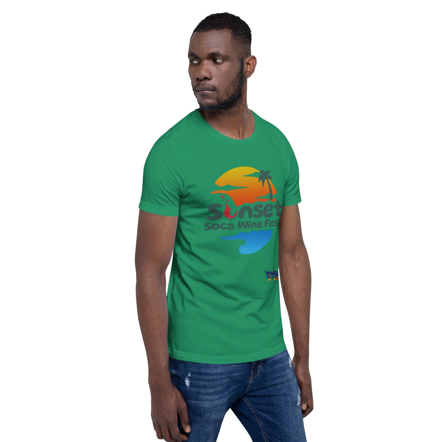 Sunset Soca Unisex t-shirt