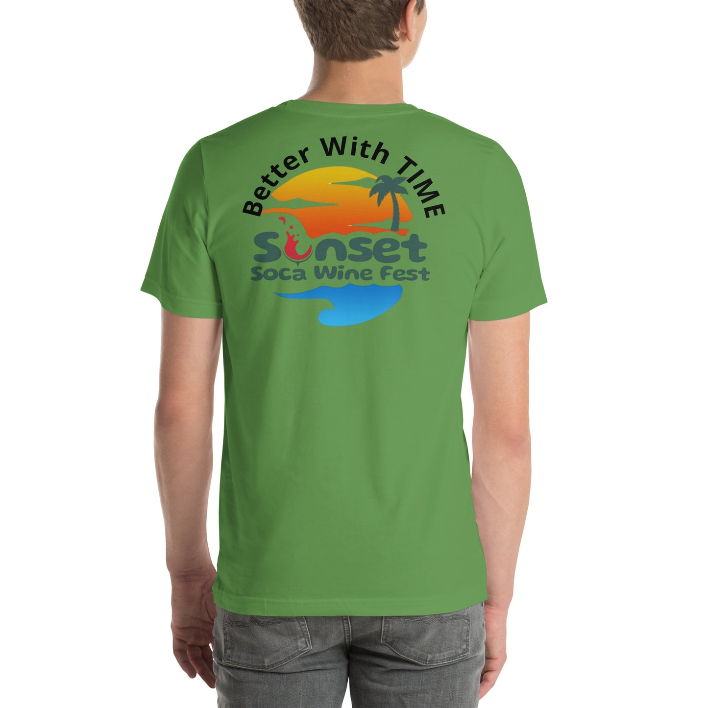 Sunset Like wine Unisex t-shirt