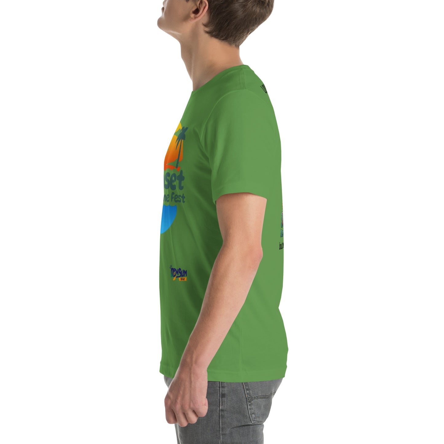 Lions Sunset Soca Unisex t-shirt