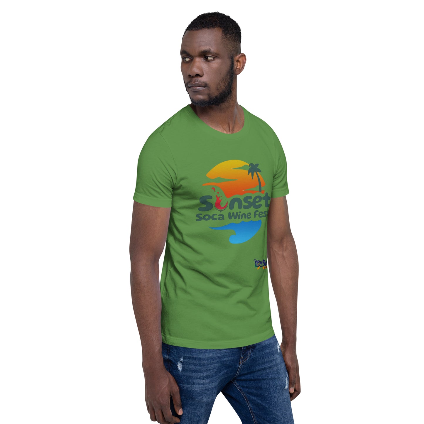 Sunset Soca Unisex t-shirt