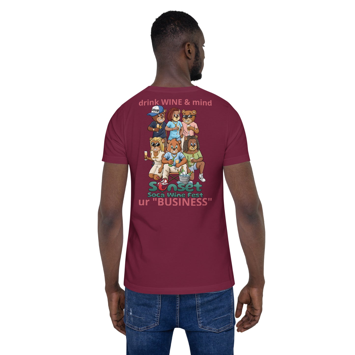 Sunset Soca Unisex t-shirt